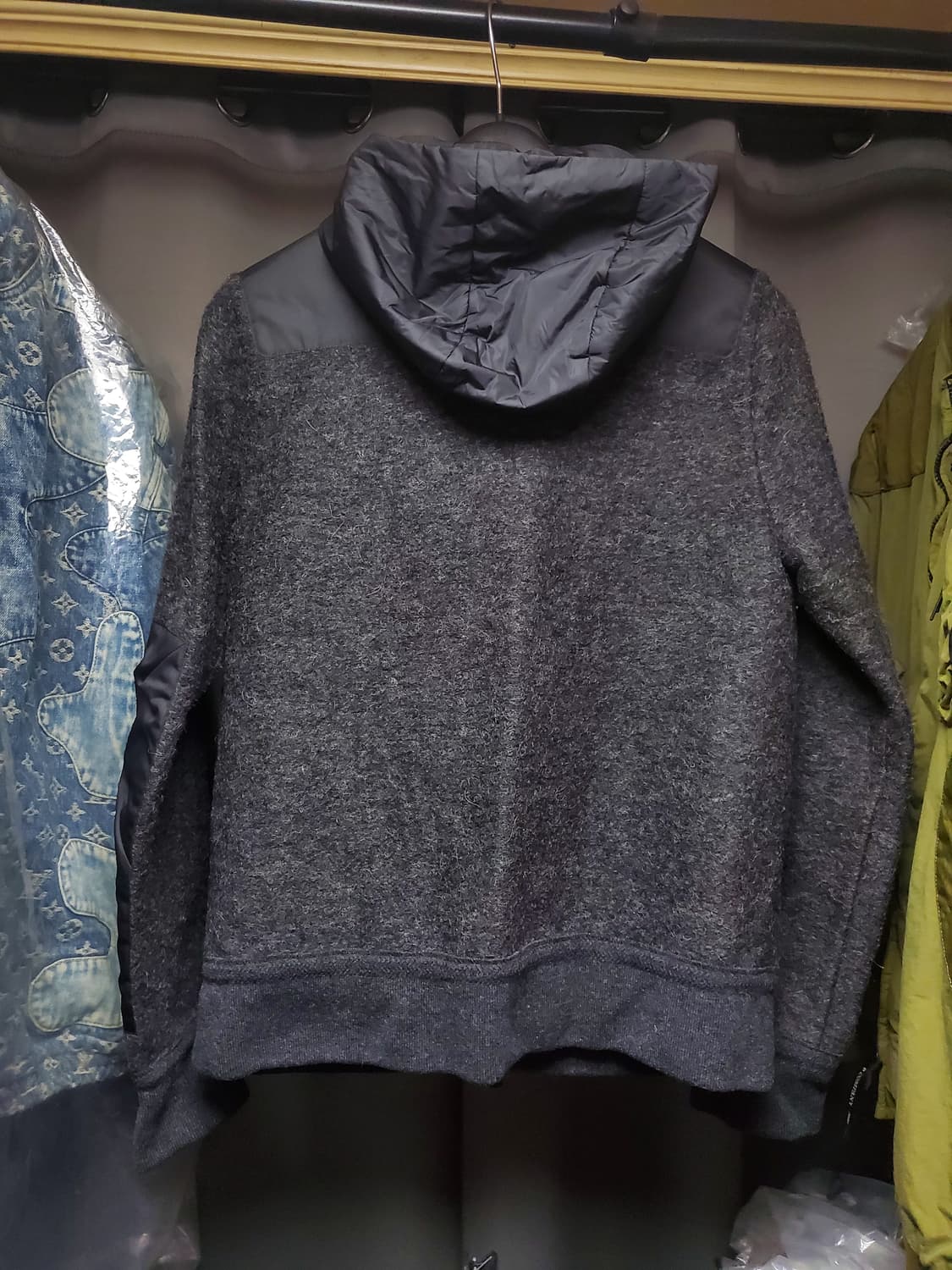 몽클레어 그레노블 모헤어 나일론후드자켓 상품이미지7