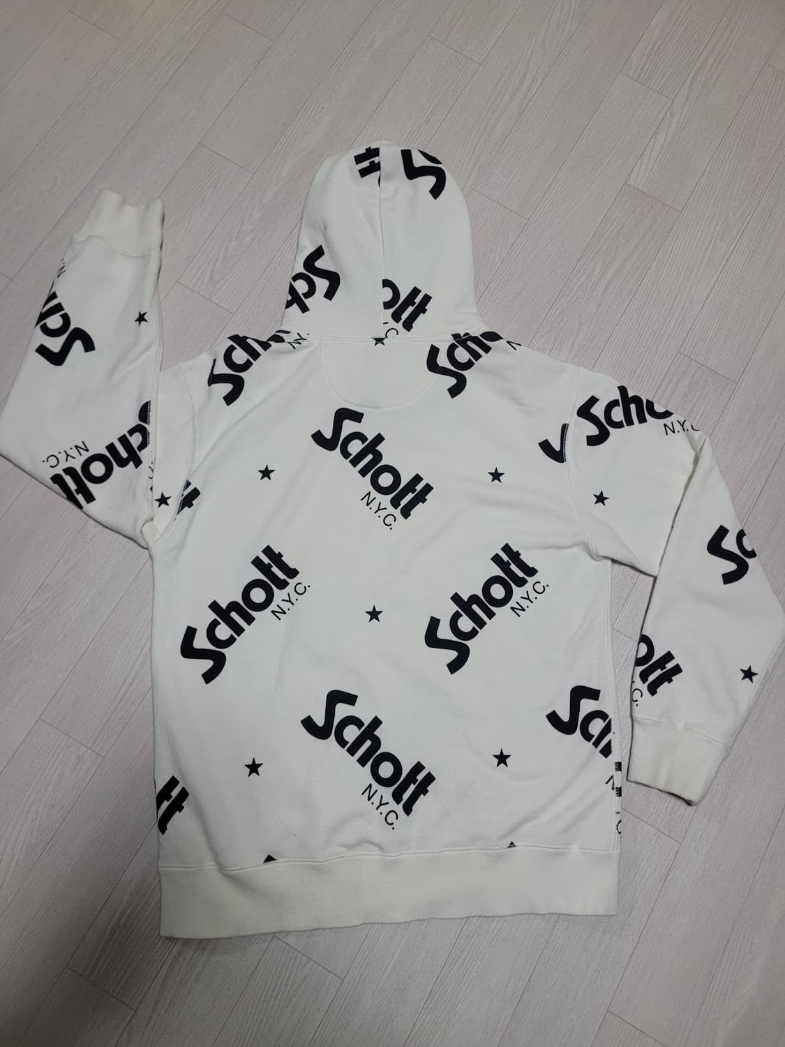 Schott NYC X TAKEO KIKUCHI 빈티지 후드 상품이미지4