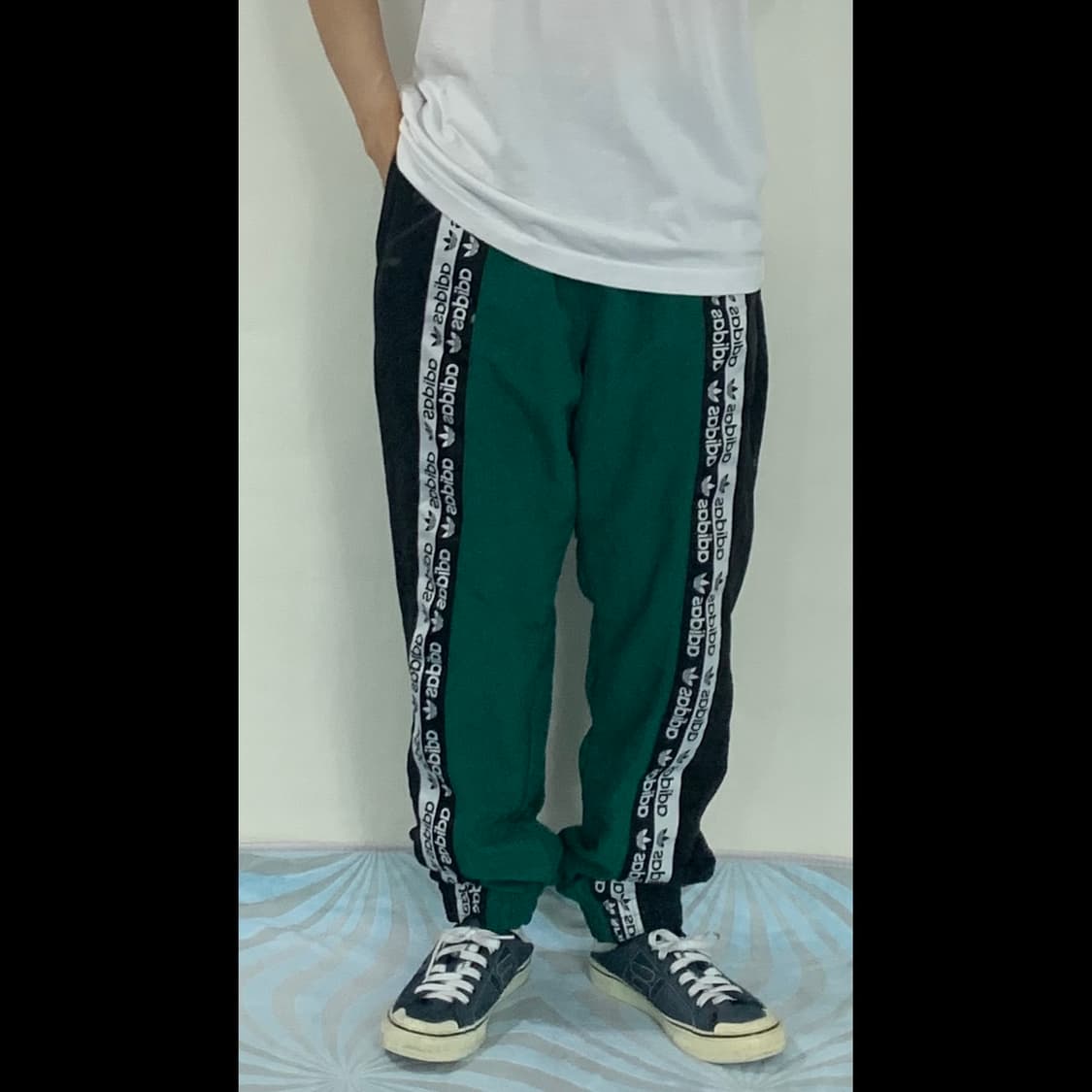 아디다스 테이핑 나일론 조거팬츠 상품이미지2