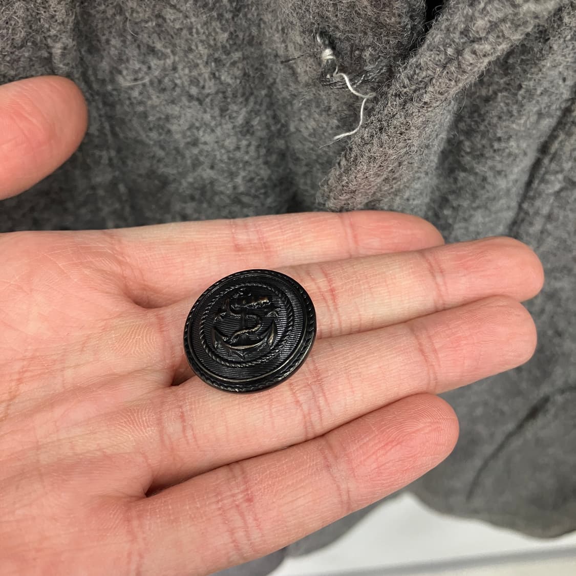 Monitaly 모니탈리 그레이 울 블레이저 자켓 상품이미지9