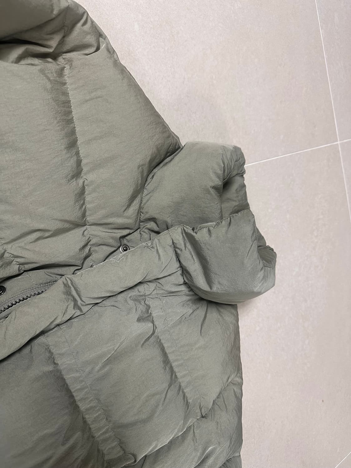 언어펙티드 구스다운 레이어드 패딩 M 상품이미지2