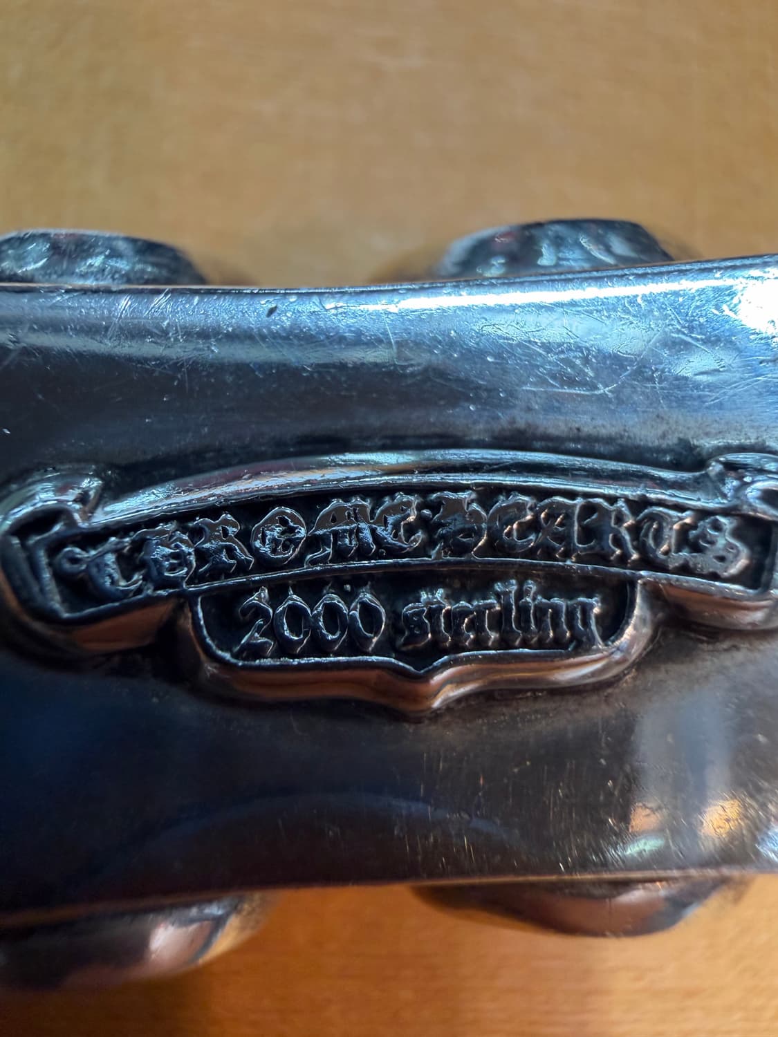 크롬하츠 정품 셀틱룰러팔찌 국내 백화점 인보이스 풀구성품 팝니다.!! 상품이미지5