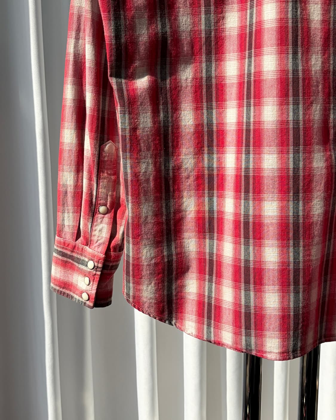 [M]랭글러 Wrangler JPN 플레이드 웨스턴 셔츠 상품이미지6