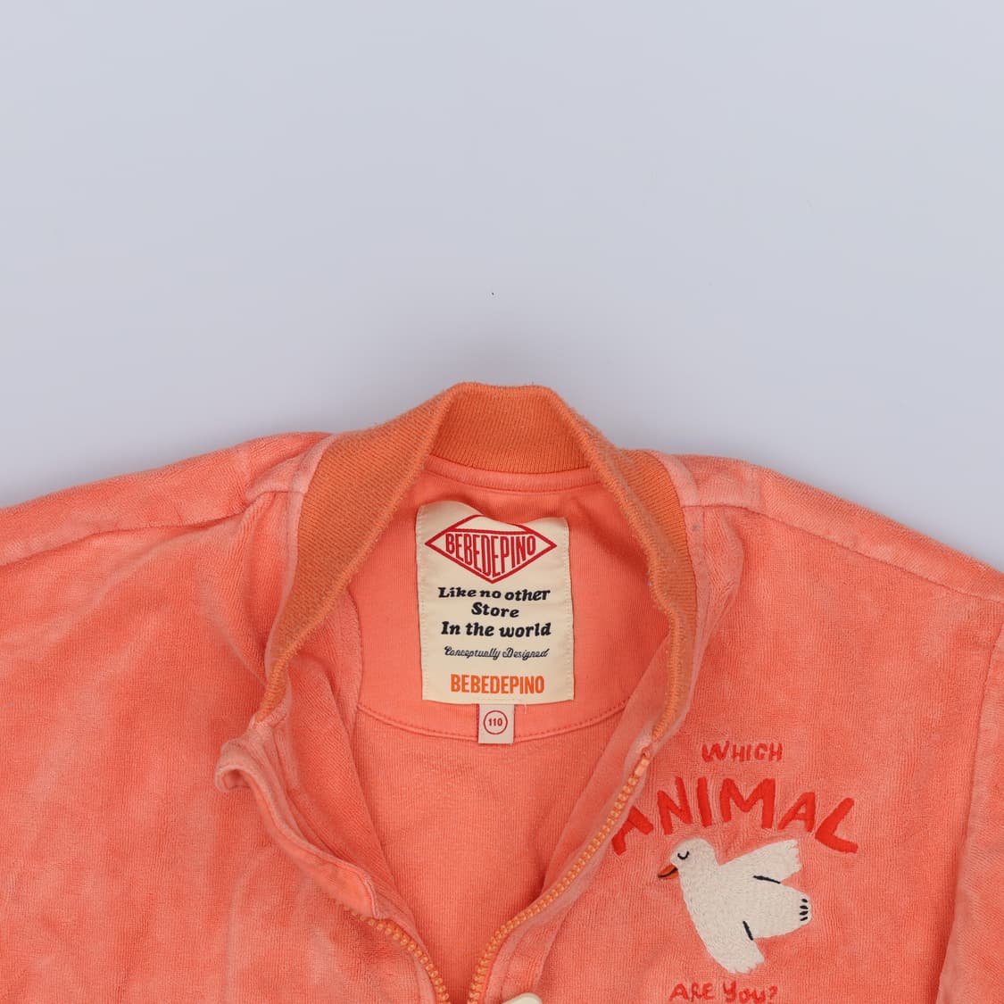 110 베베드피노 키즈 벨벳집업 0219H1 상품이미지3