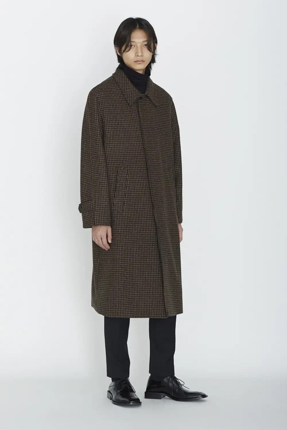 MNGU / 체크 발마칸코트 상품이미지1