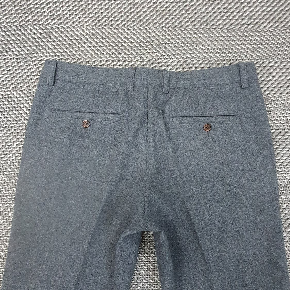 커스텀멜로우 모직 슬랙스 팬츠 남자34 상품이미지5