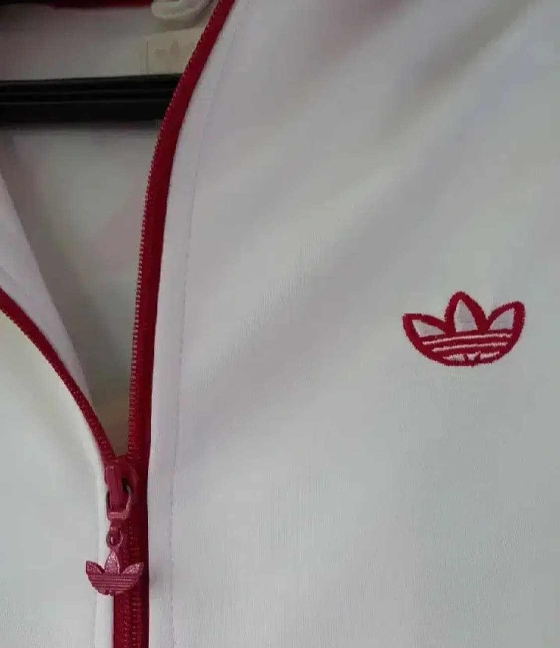 아디다스 도쿄 흰빨 화이트 저지 져지집업 105/XL 상품이미지3