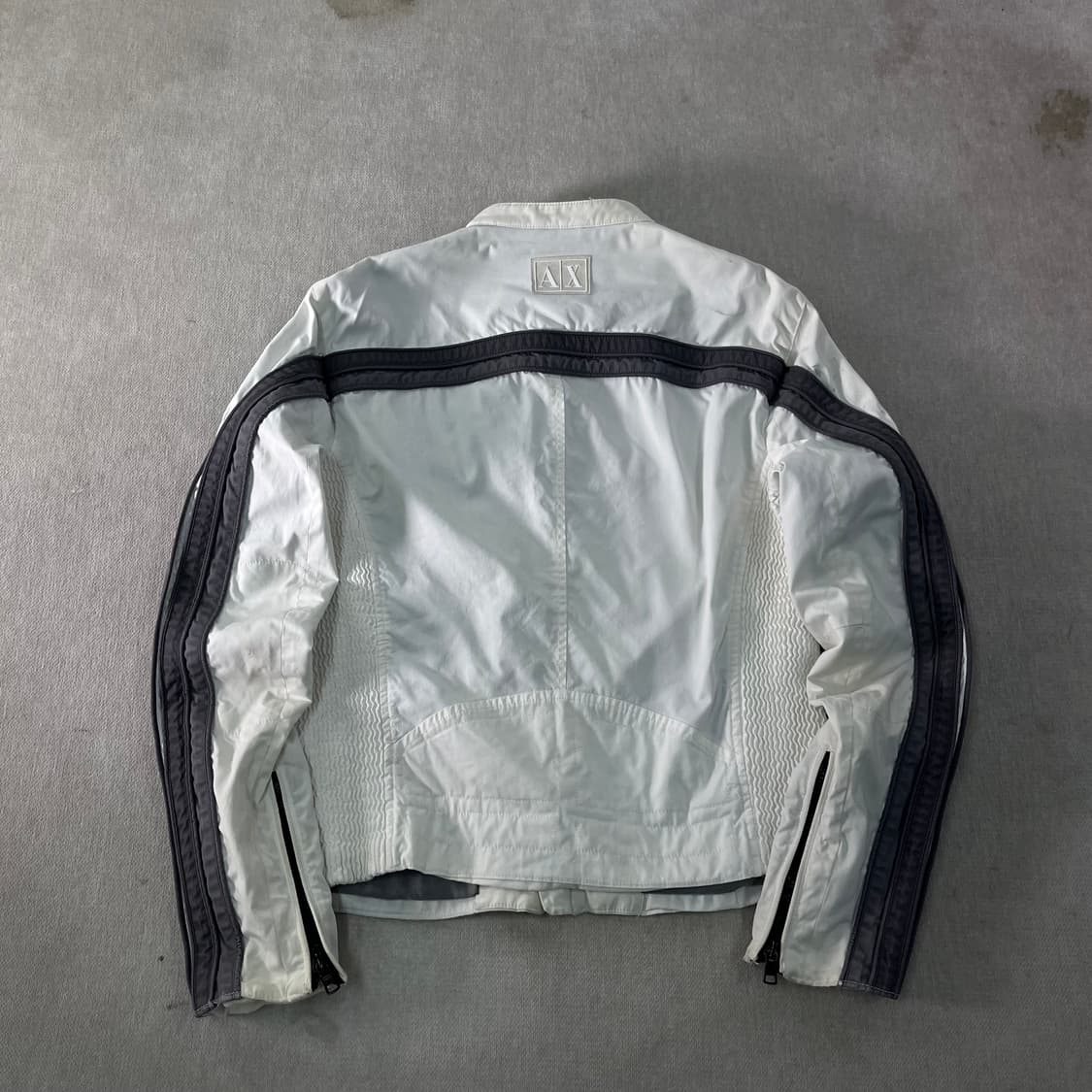 95 알마니 익스체인지 투웨이 바이커 자켓  상품이미지2