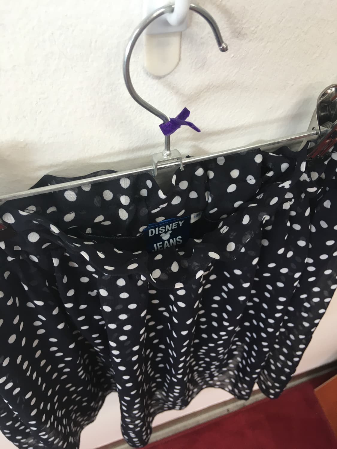 vintage polka dot mickey mouse skirt 상품이미지3