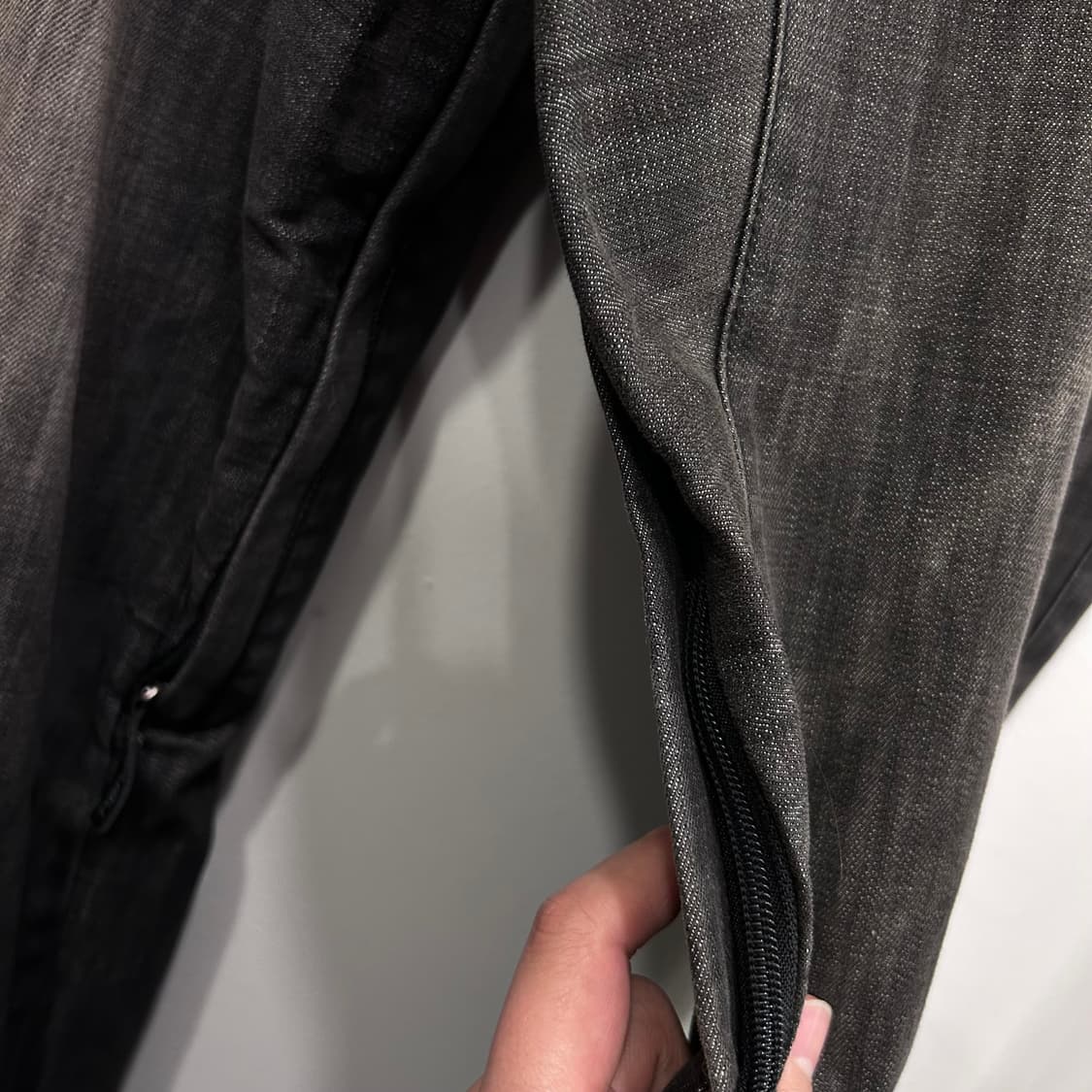 FUBU 992 흑청 데님 자수로고 스키 보드팬츠 상품이미지4