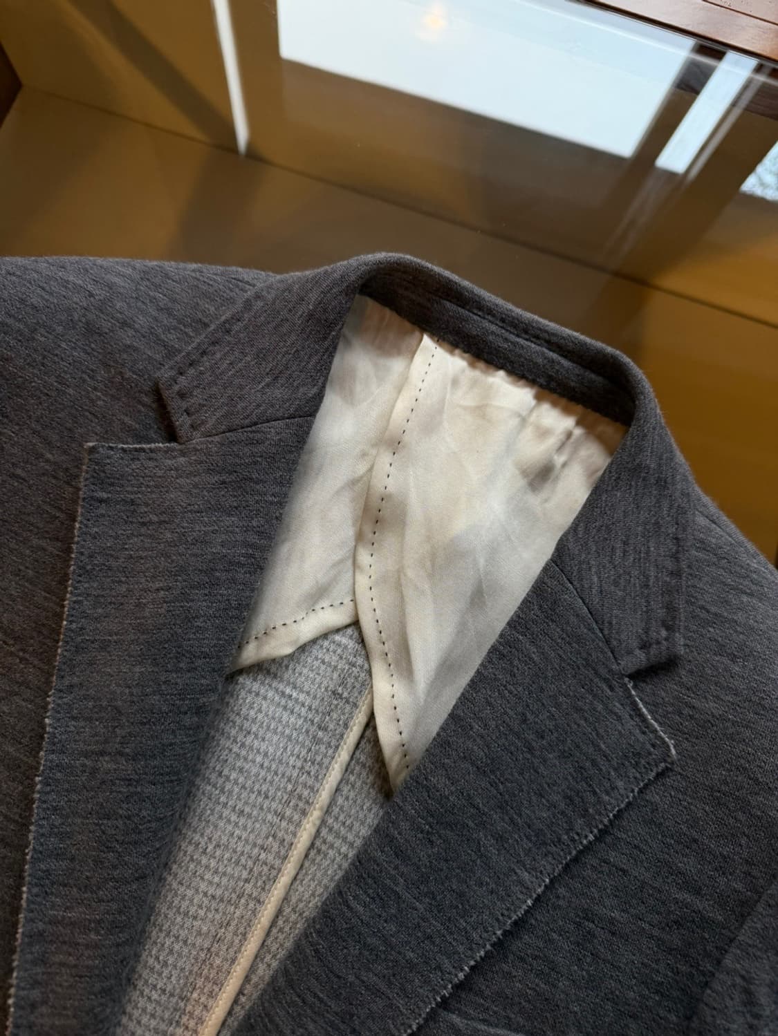 타임옴므 트위드 자켓 슬림100 상품이미지6