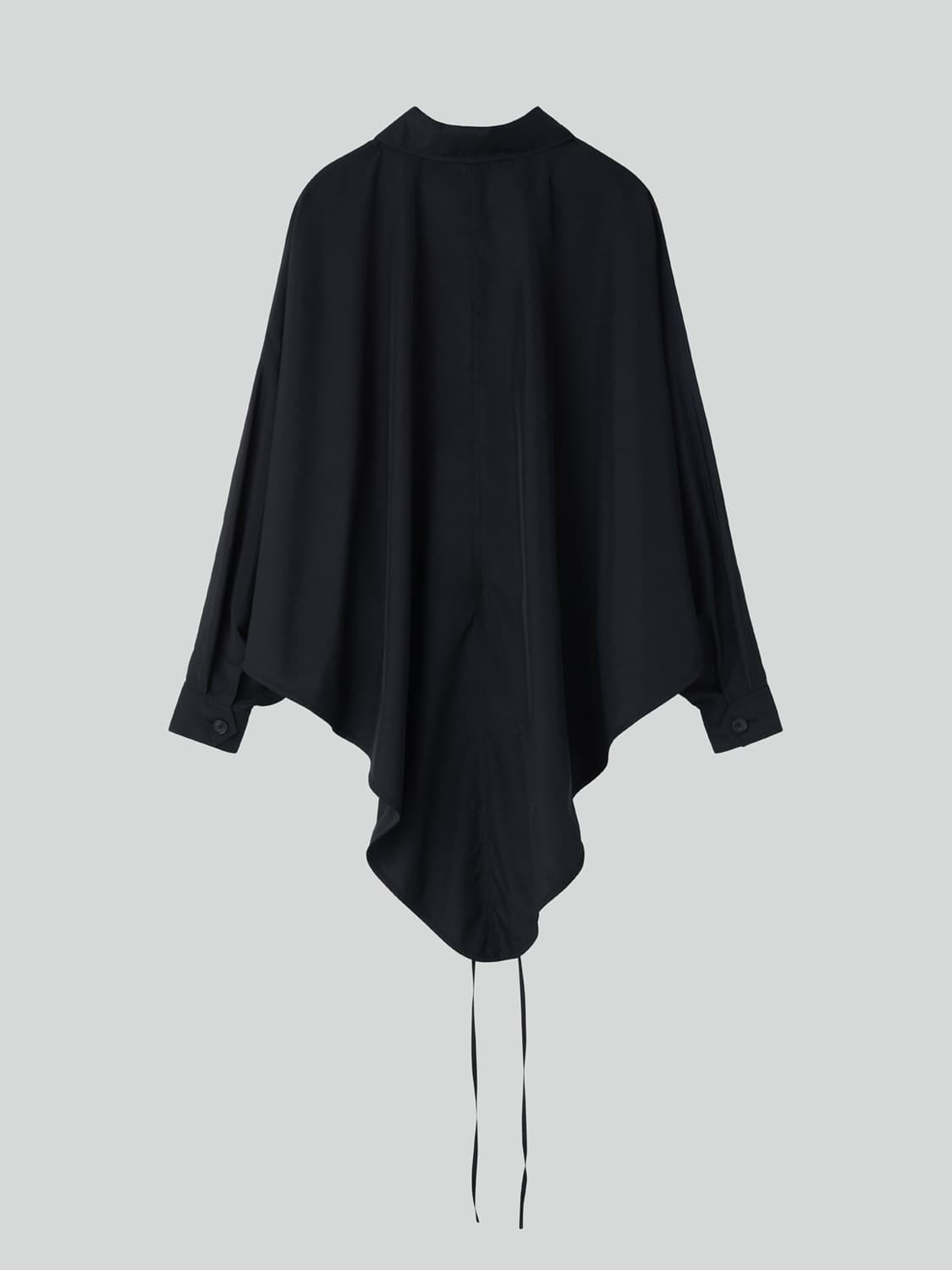 렉토 RECTO 오버사이즈 케이프 점퍼 블랙 상품이미지6