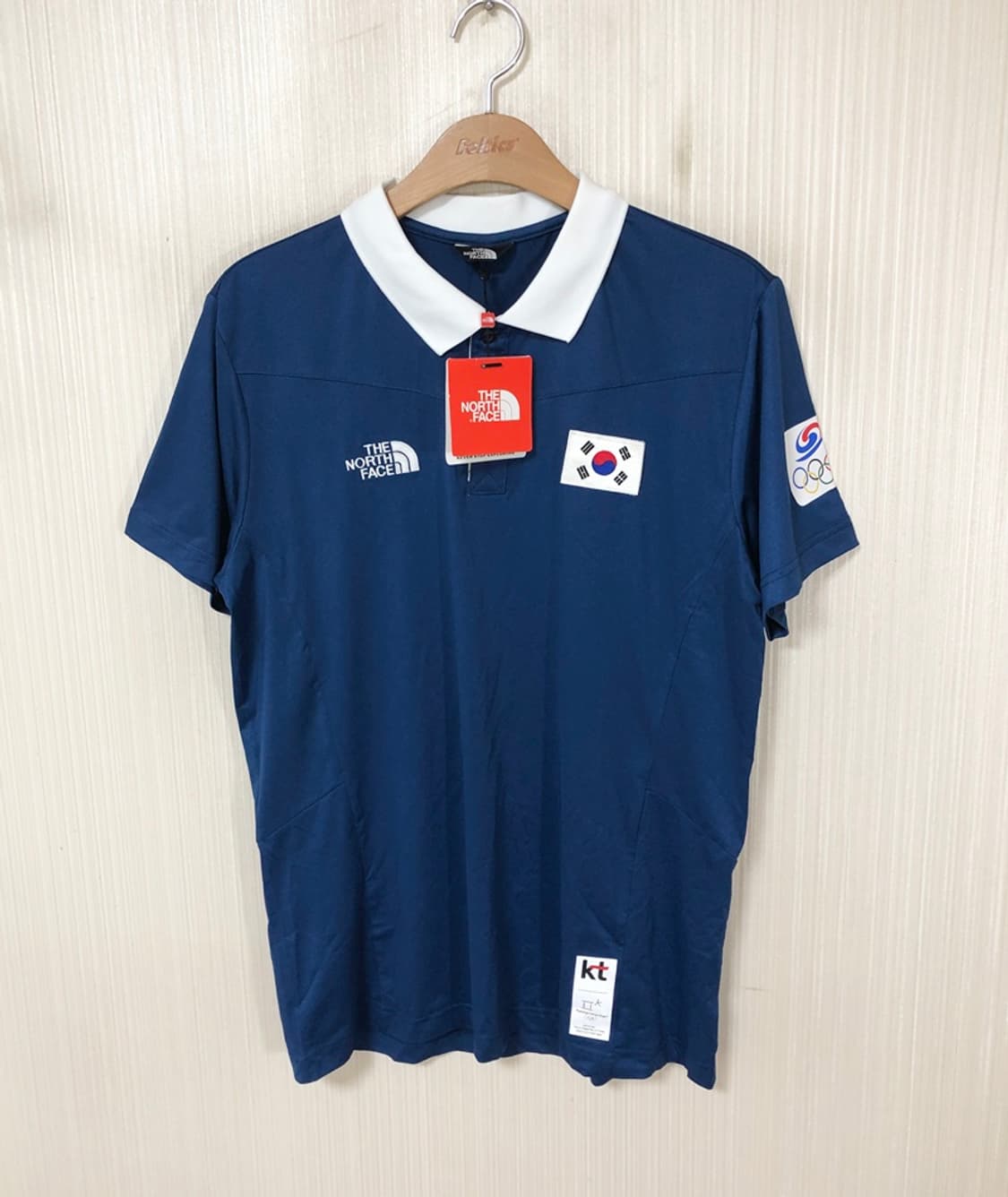 노스페이스국대 팀코리아 폴로티셔츠 L(100) 상품이미지1