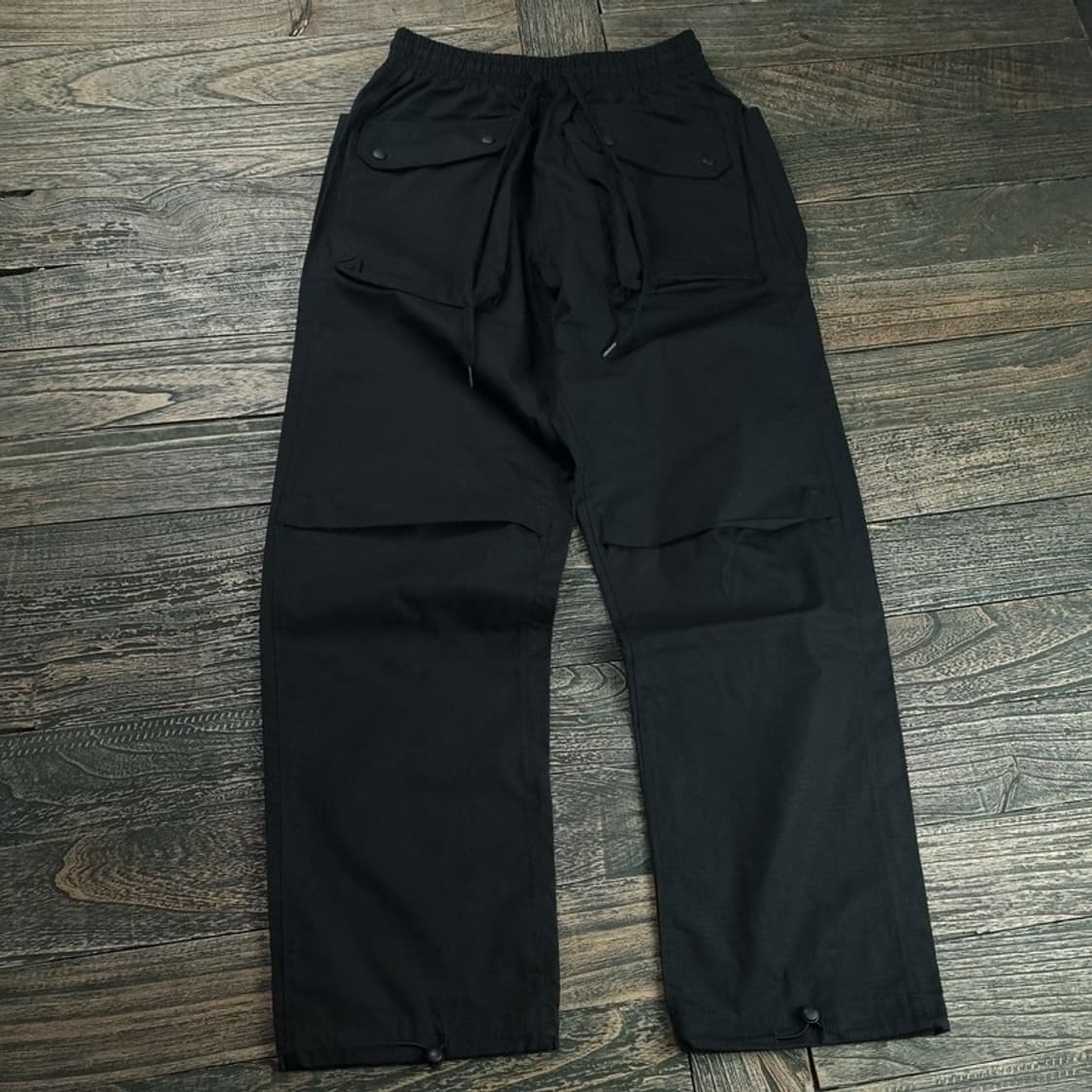 [엑스트라오디너리](새상품) 빅 포켓 카고 팬츠 블랙 M18873 상품이미지1