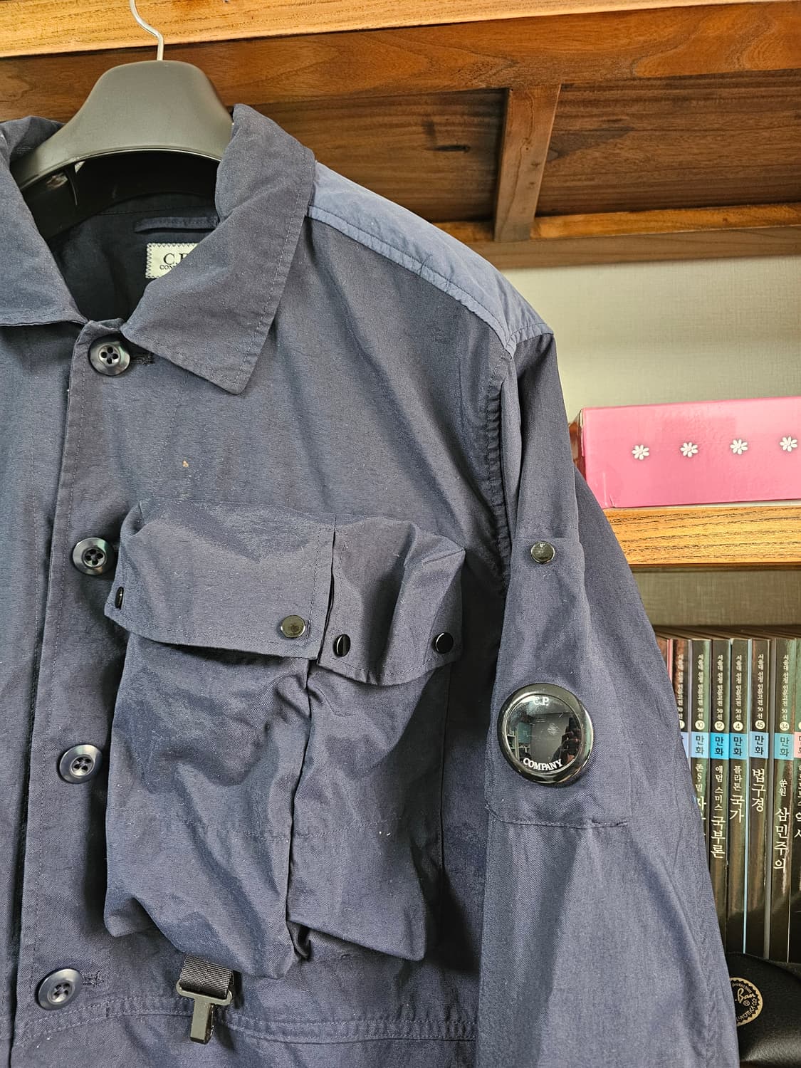 씨피 CP컴퍼니 타일론 P 셔츠형 자켓 팔아요 상품이미지2