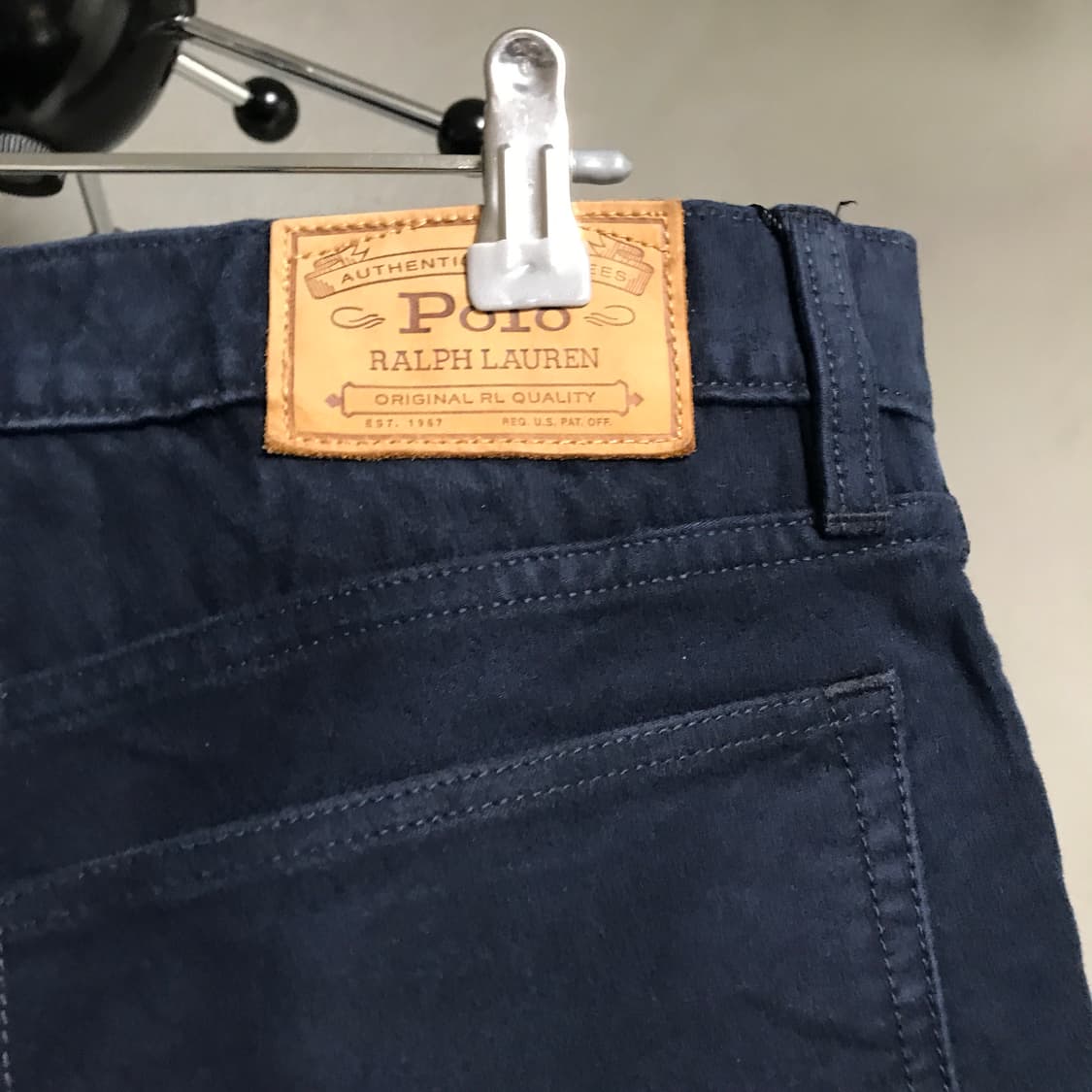 폴로 랄프로렌 코튼 팬츠 네이비 31/32 상품이미지4