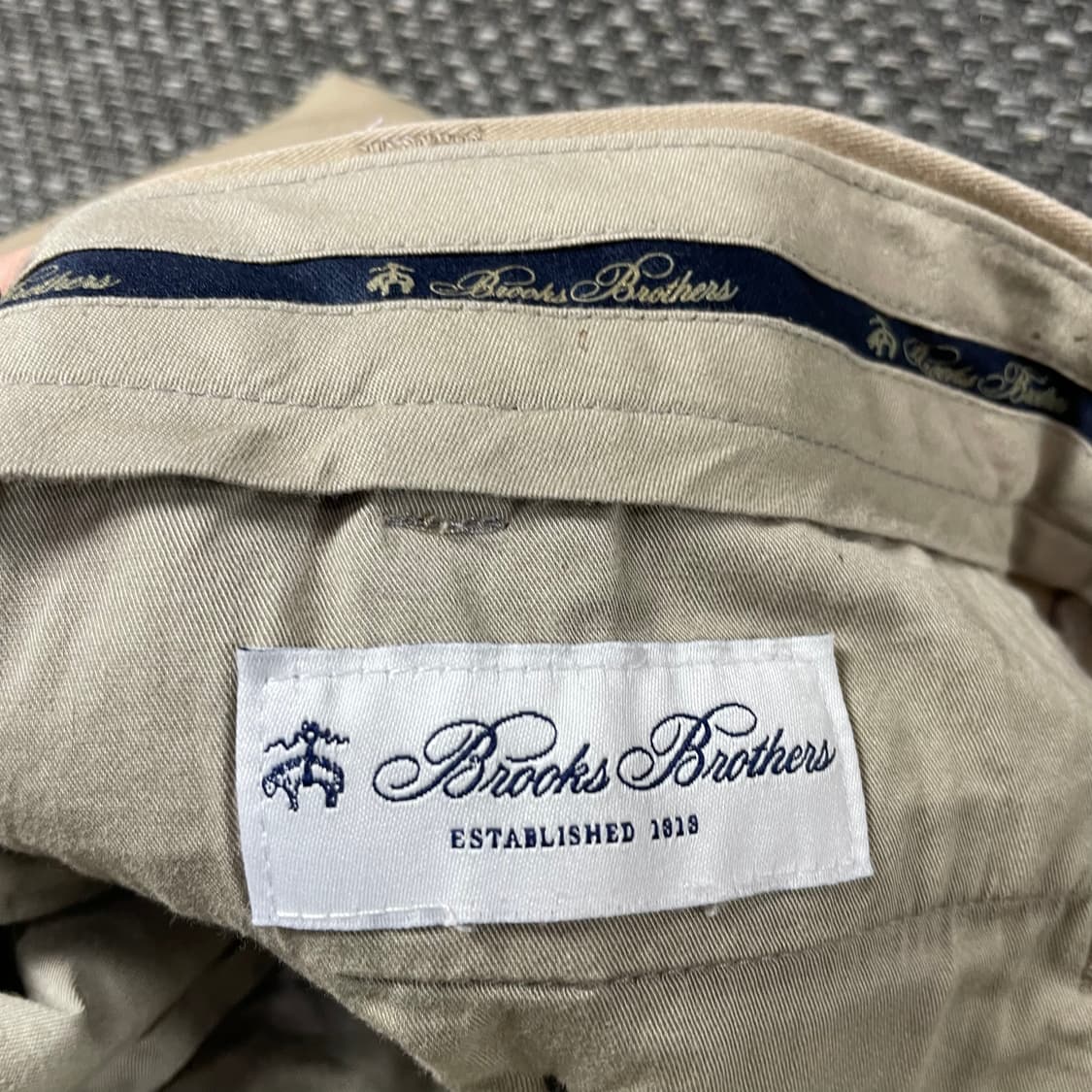 (36) 브룩스브라더스 베이지 코튼 팬츠 상품이미지7