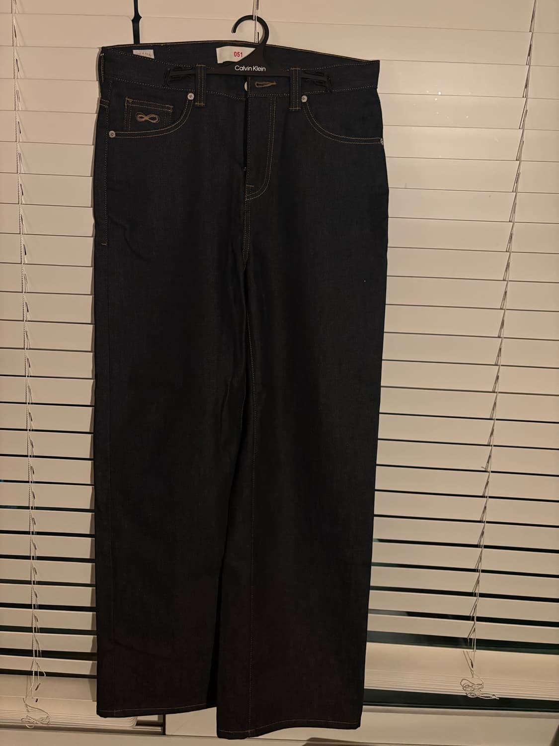 플랙 스트레이트 데님팬츠 상품이미지2