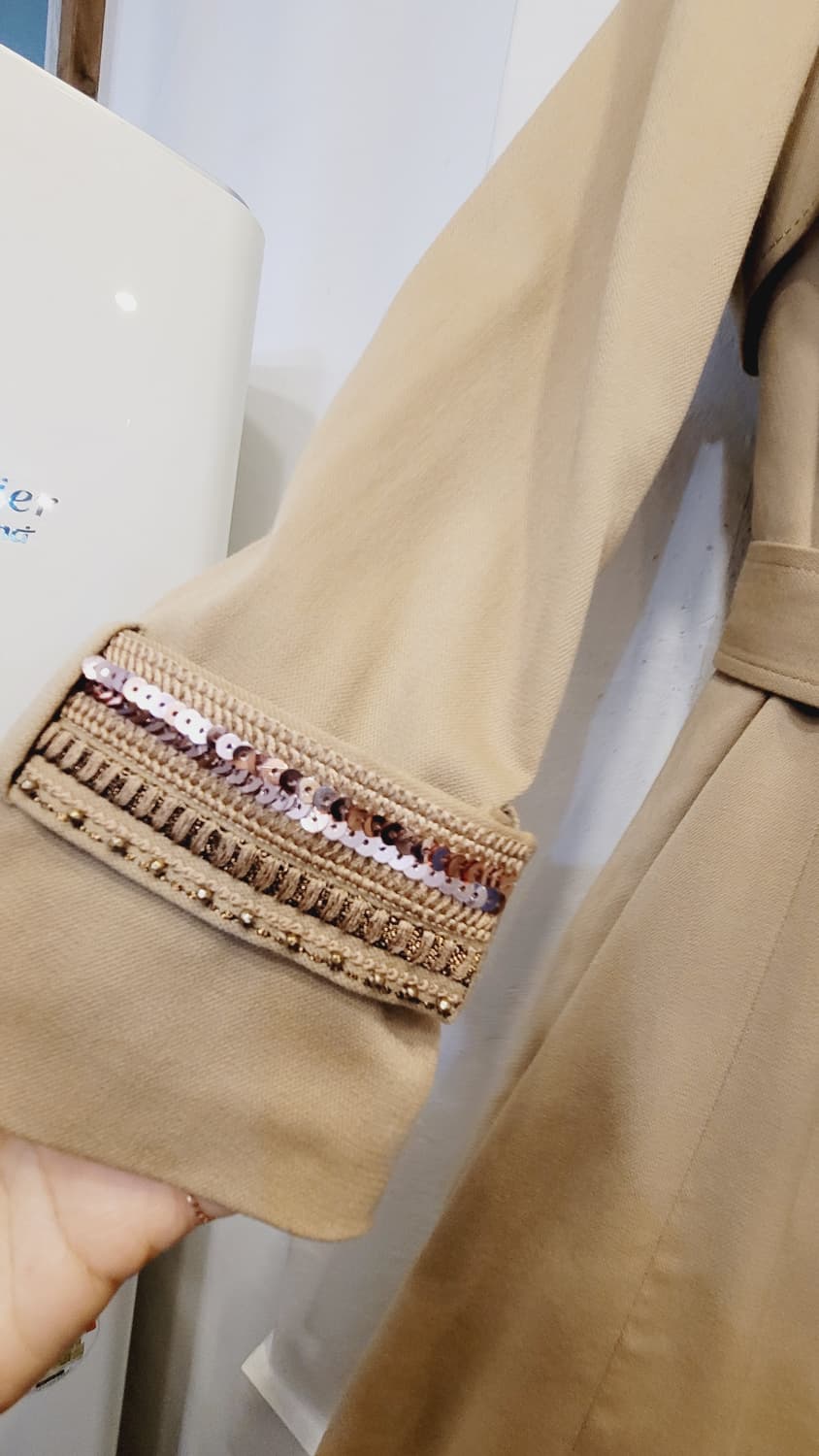 레니본 원피스 울코트 상품이미지2