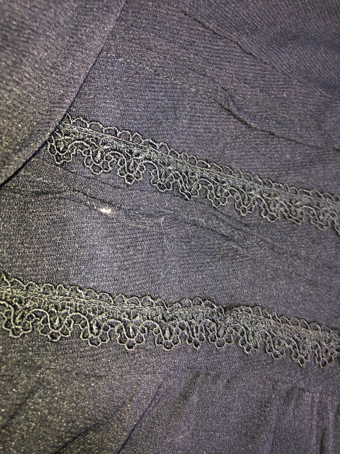 빈티지 구제 플라워 레이스 자수 프릴 여름 긴팔 가디건 상품이미지6