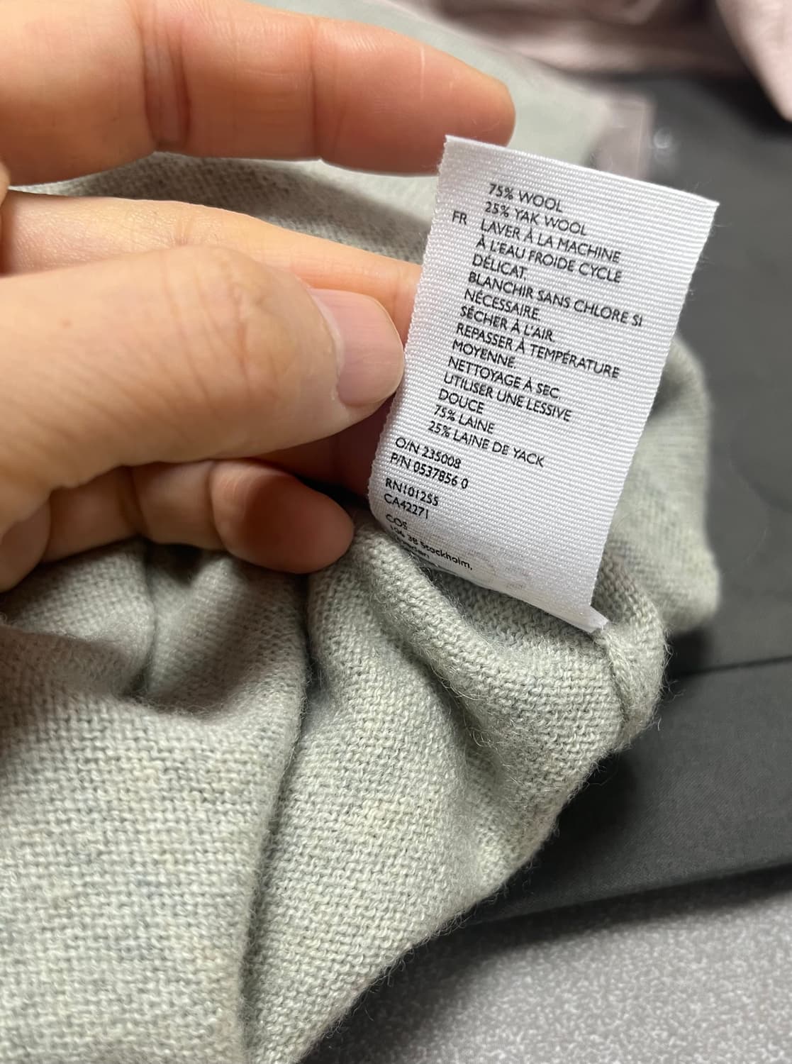 COS 터틀넥 울 니트 상품이미지9