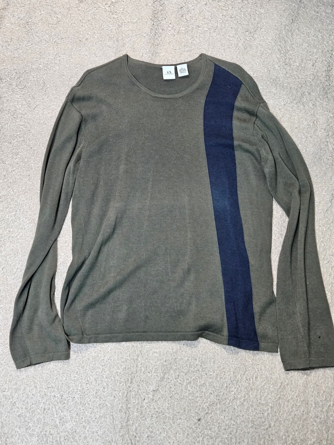 알마니 익스체인지  니트긴팔 상품이미지1