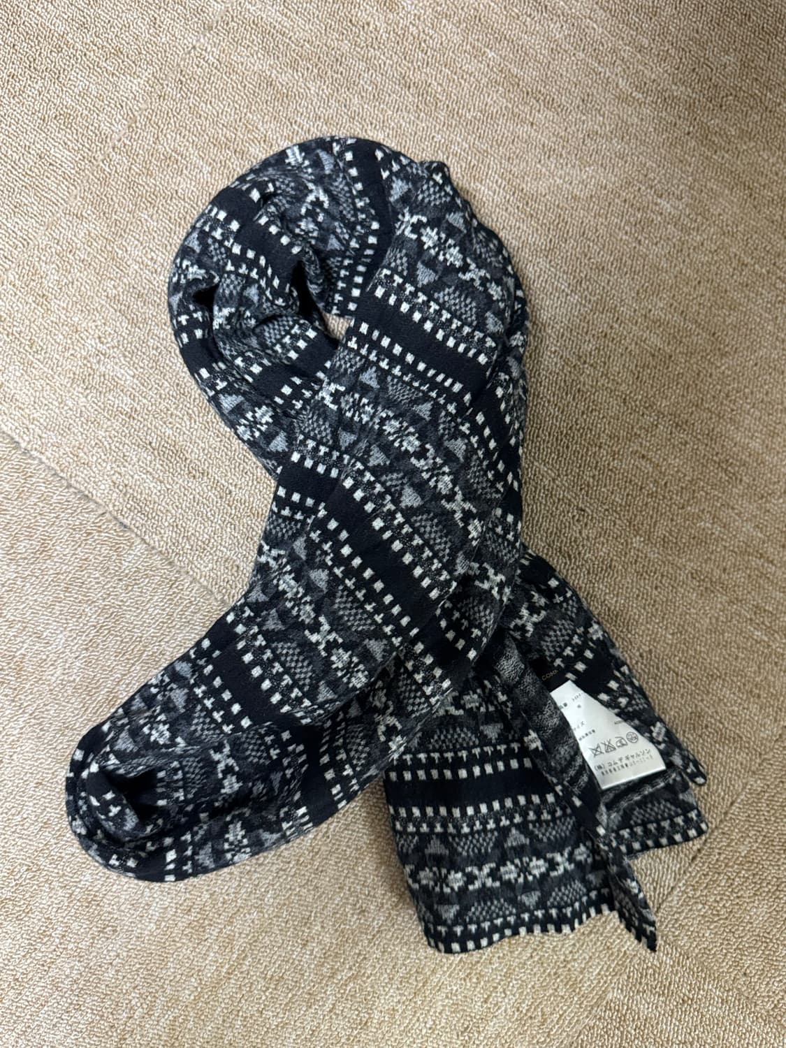 꼼데가르송 옴므 머플러 상품이미지4