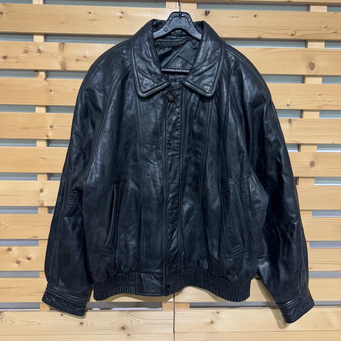 입생로랑 양가죽 자켓 상품이미지1