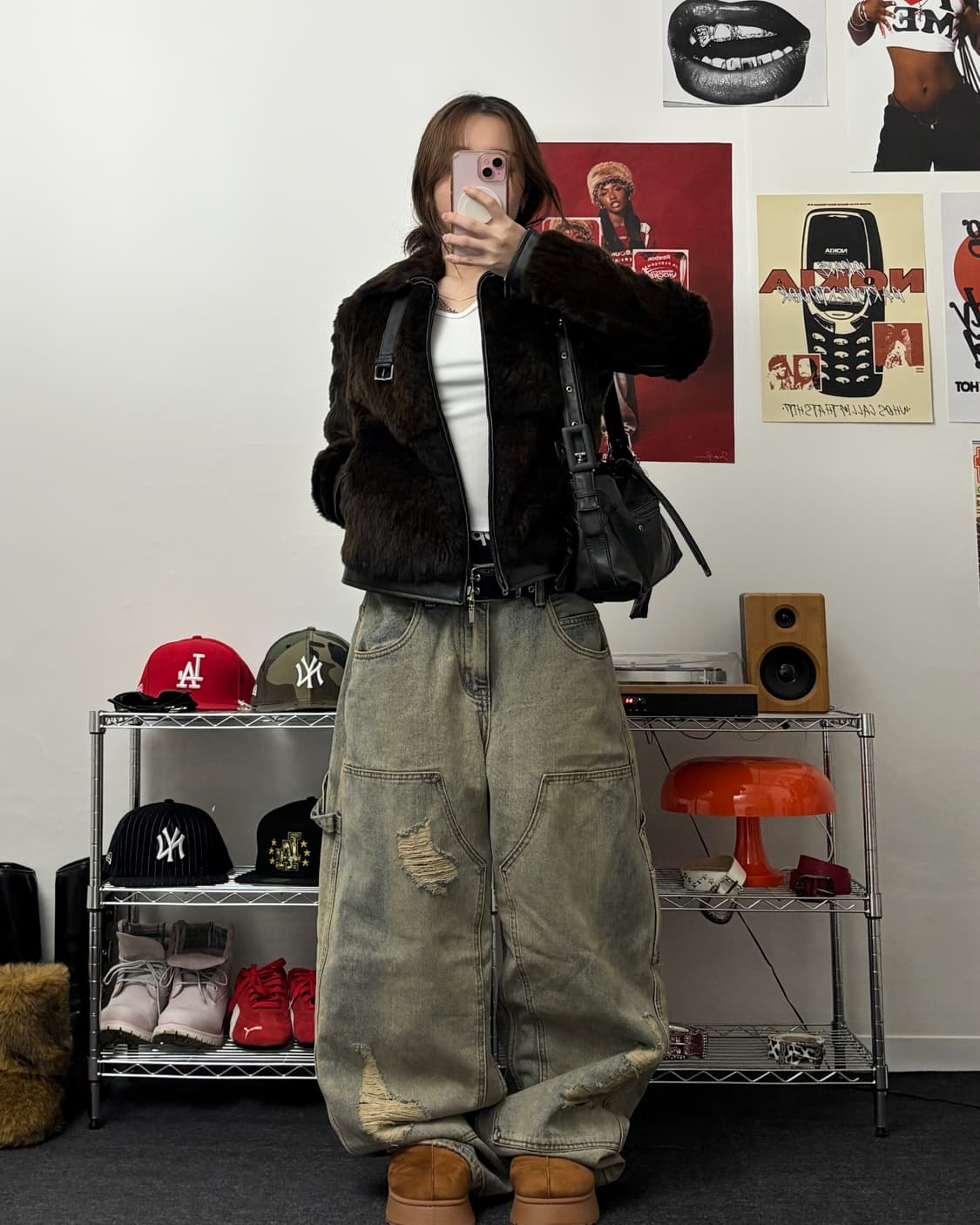 올드 빈티지 리얼 퍼 자켓 상품이미지4