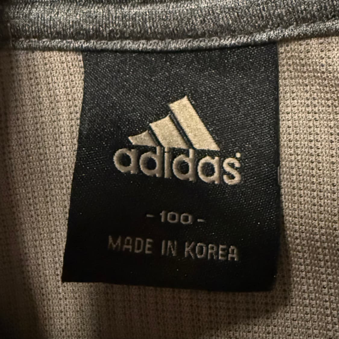 [정품/100] 아디다스 회색 검정 트랙 자켓 져지 b12 상품이미지5