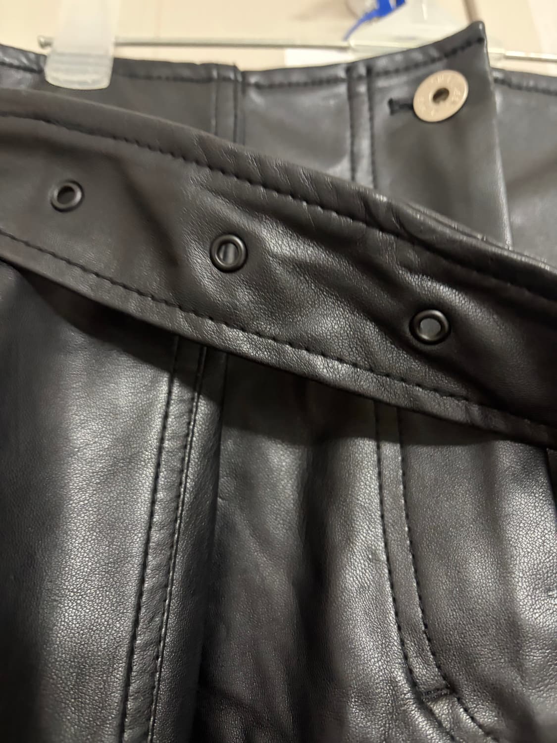 로우클래식 레더팬츠 M 상품이미지3