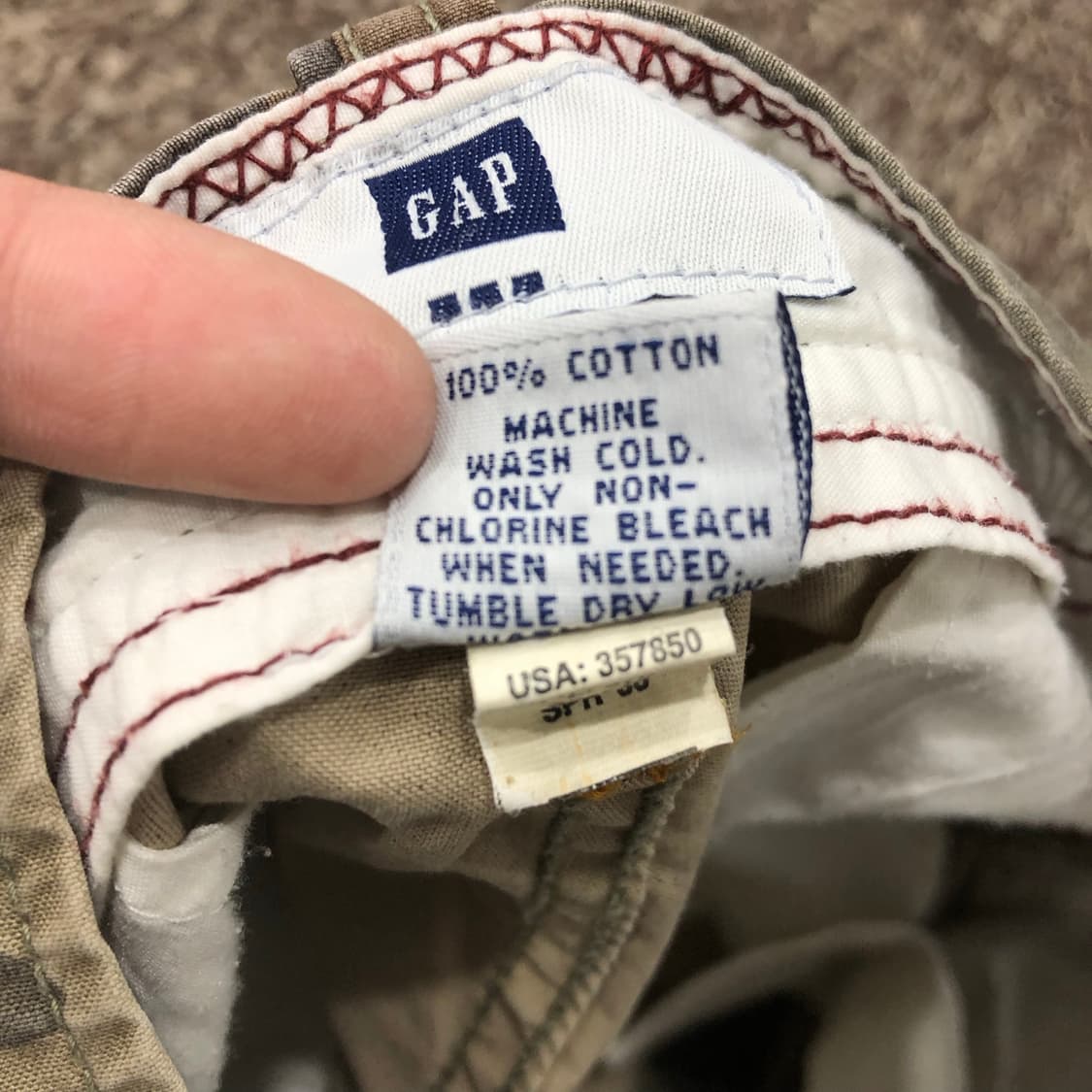 GAP 갭 카모 카고 팬츠 반바지 상품이미지5