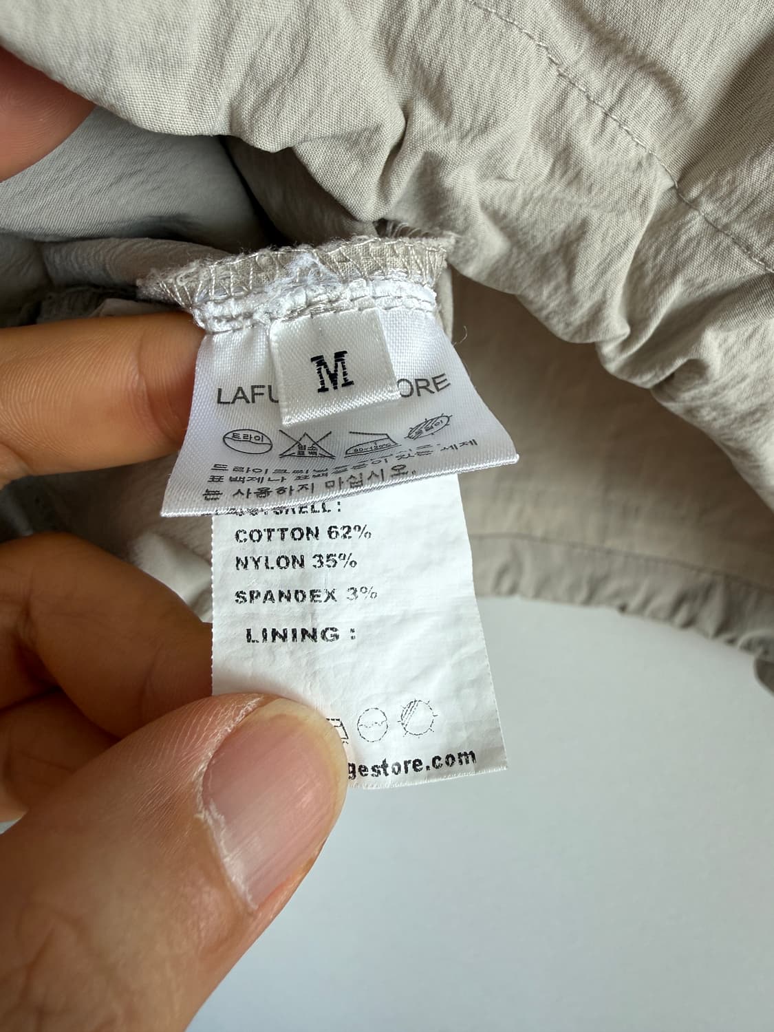 라퍼지스토어(lafudgestore) 하프집업 아노락 상품이미지6