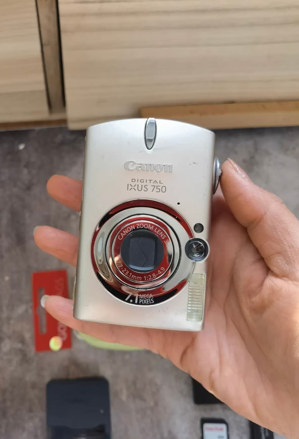 캐논 익서스 750 CANON IXUS 750 빈티지 디지털카메라 디카 상품이미지7