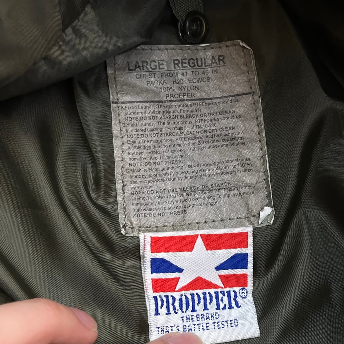 PROPPER 프로퍼 자켓 (L) 상품이미지3
