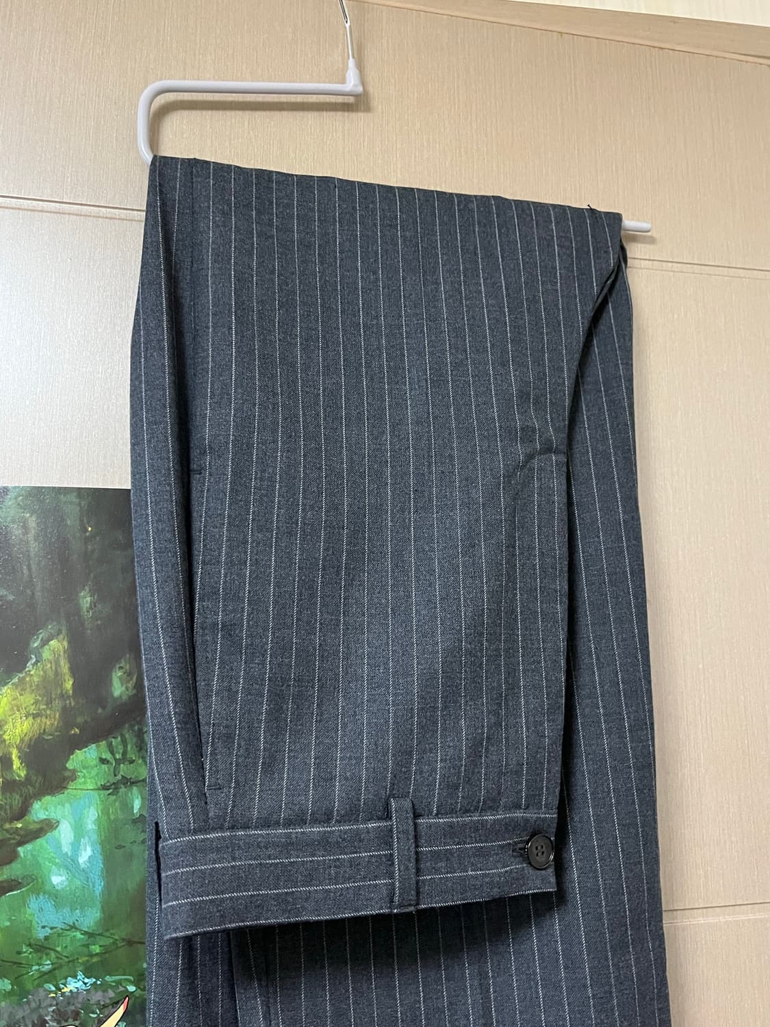 노이어 울 스트라이프 슬랙스 상품이미지1