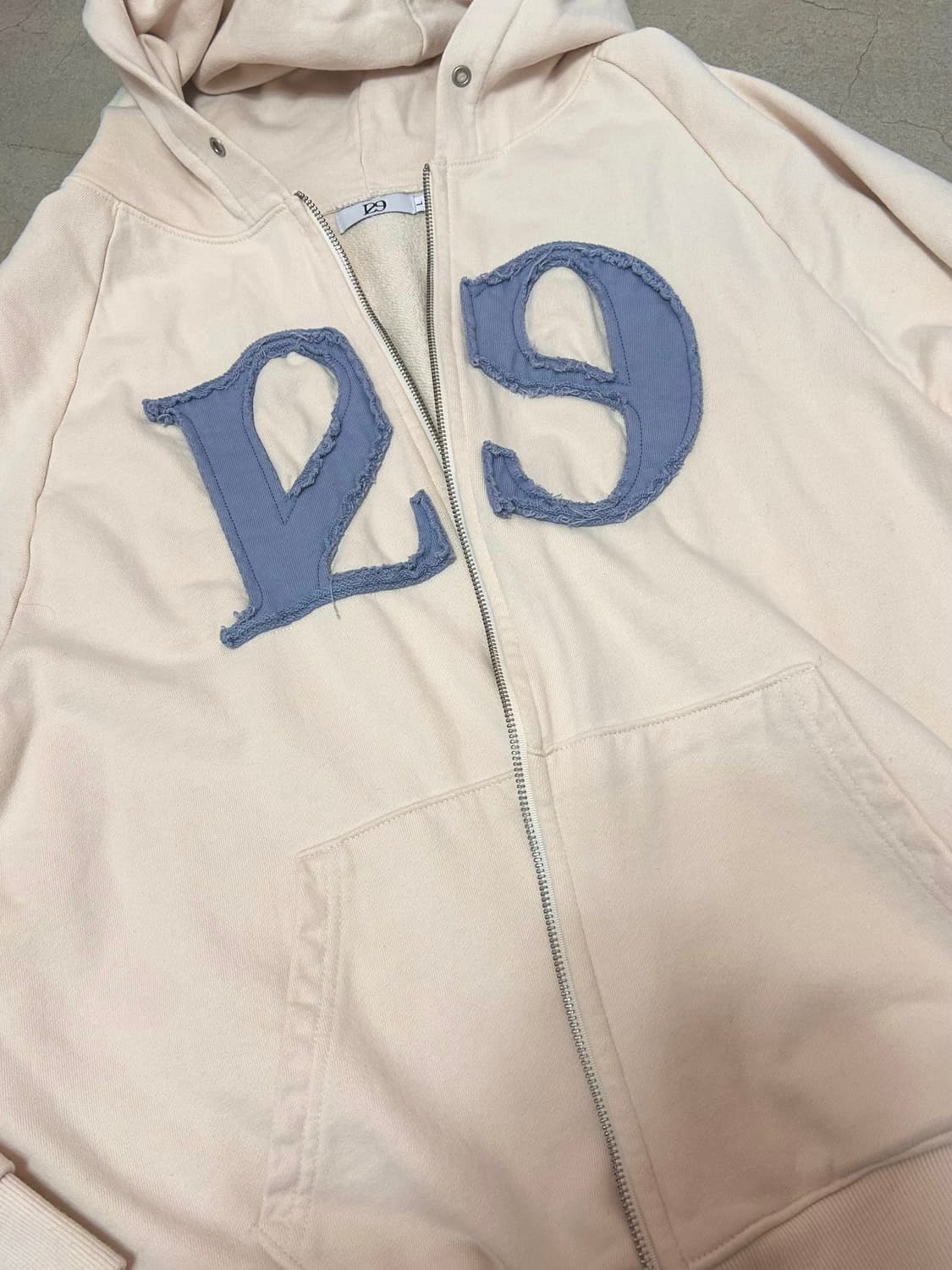 일리고 후드집업 크림 상품이미지2