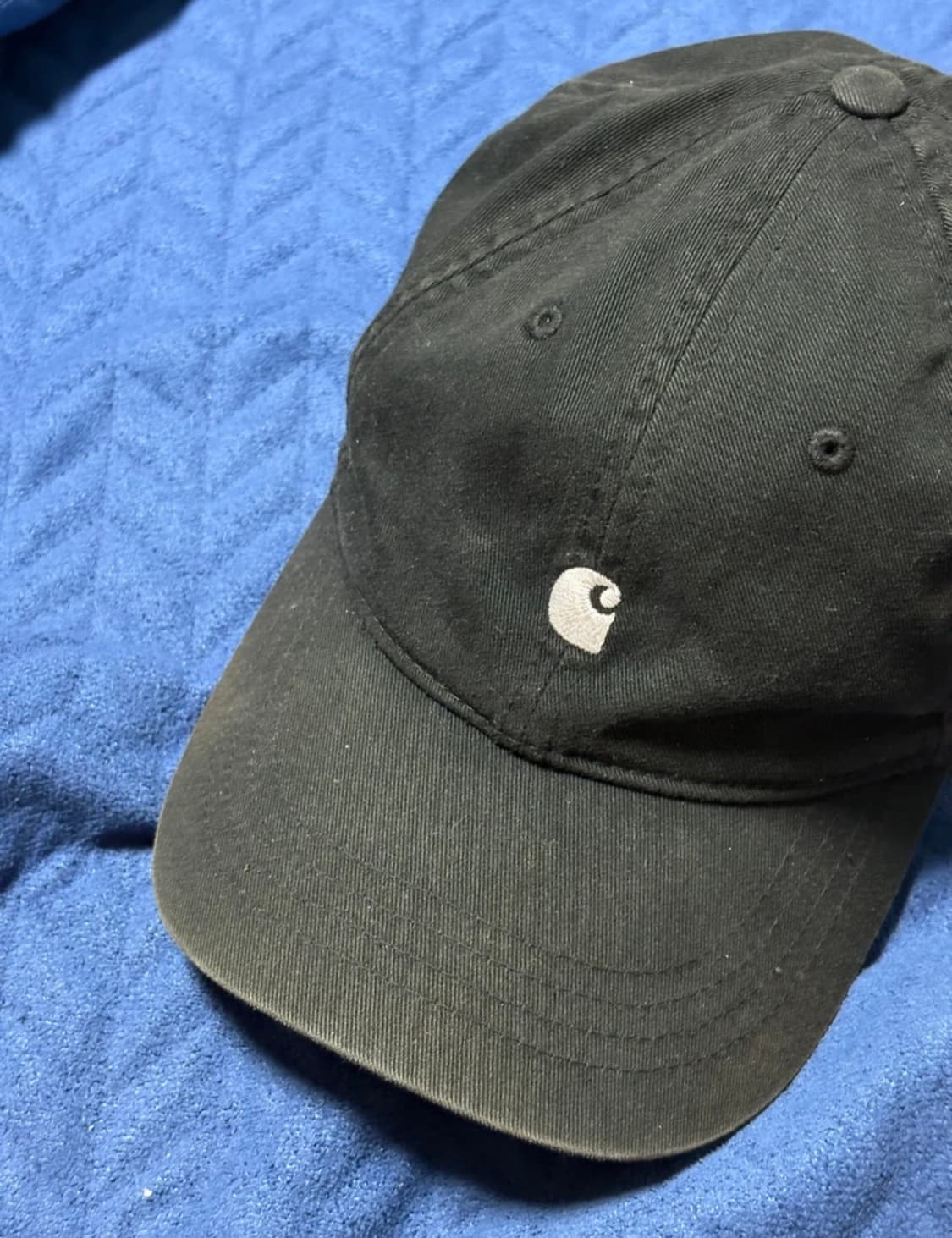 칼하트 블랙 볼캡 상품이미지1