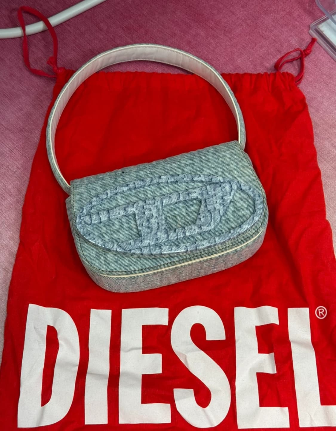 Diesel 데님 미니 숄더백 상품이미지2