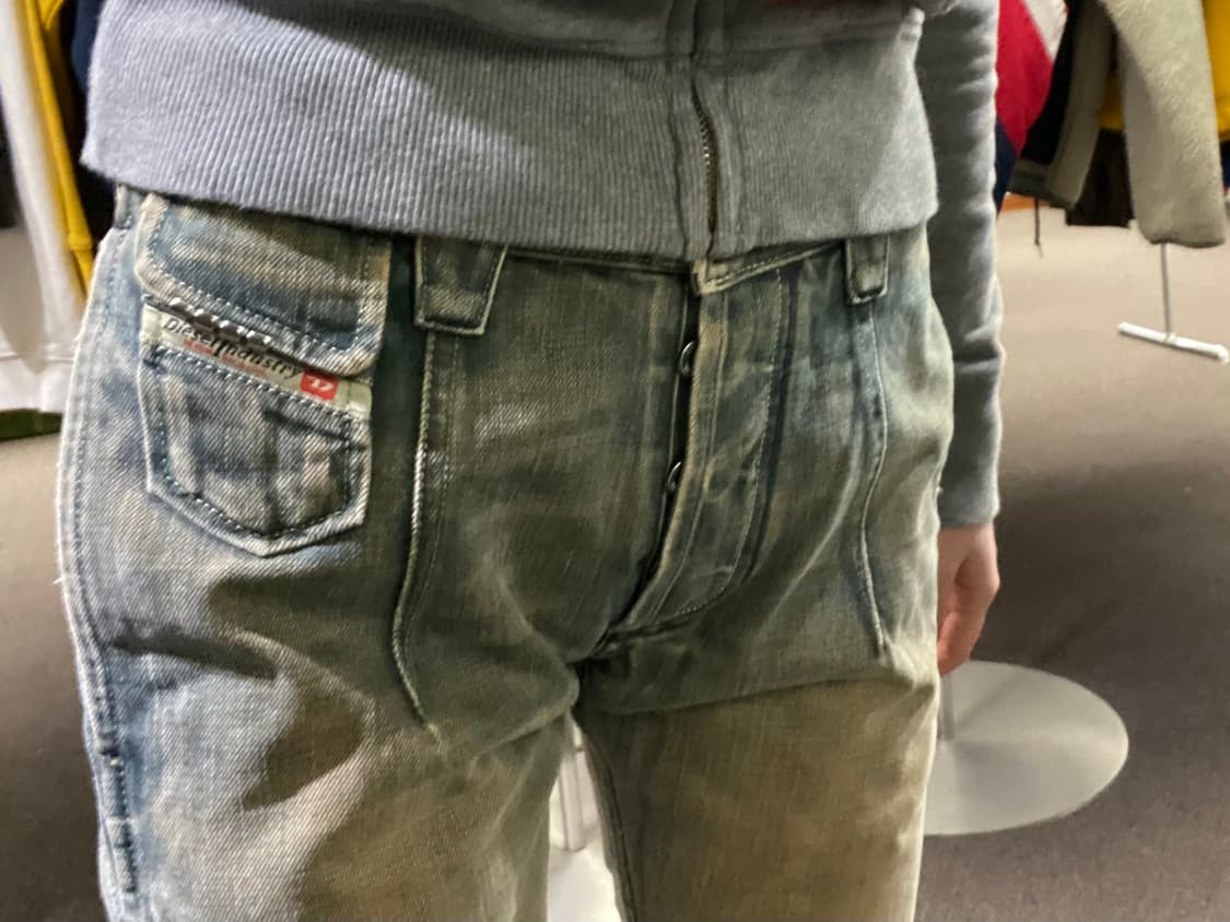 26) DIESEL 디젤 빈티지 샌드워싱 데님팬츠 상품이미지4