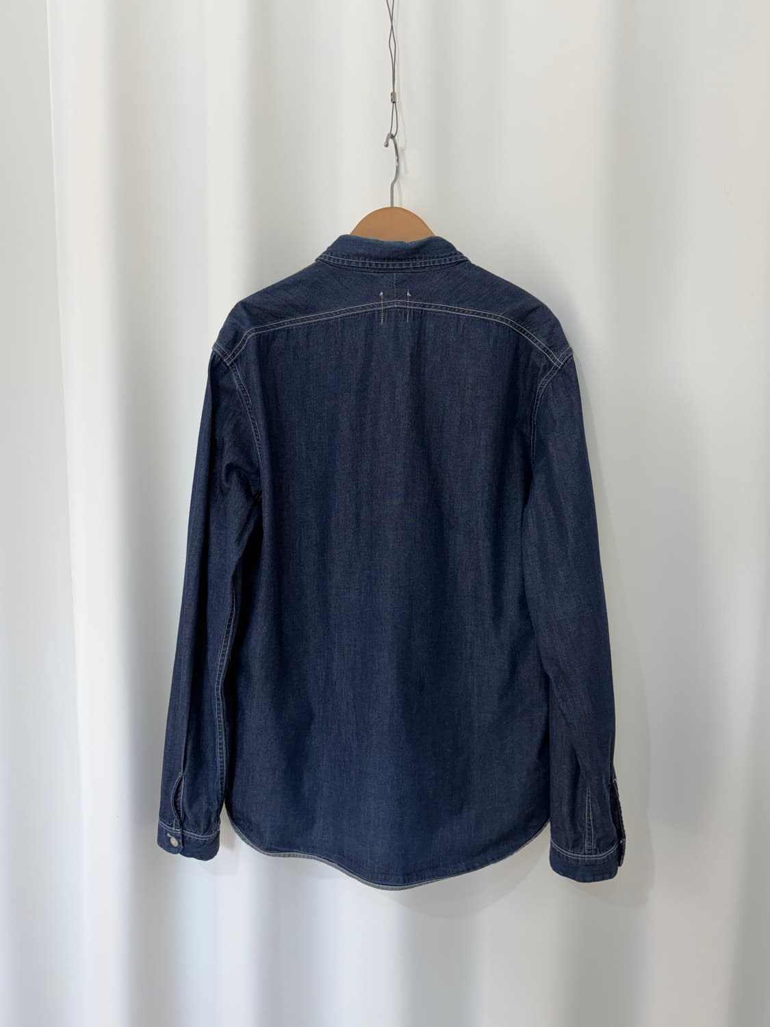 R.NEWBOLD denim shirt 상품이미지4