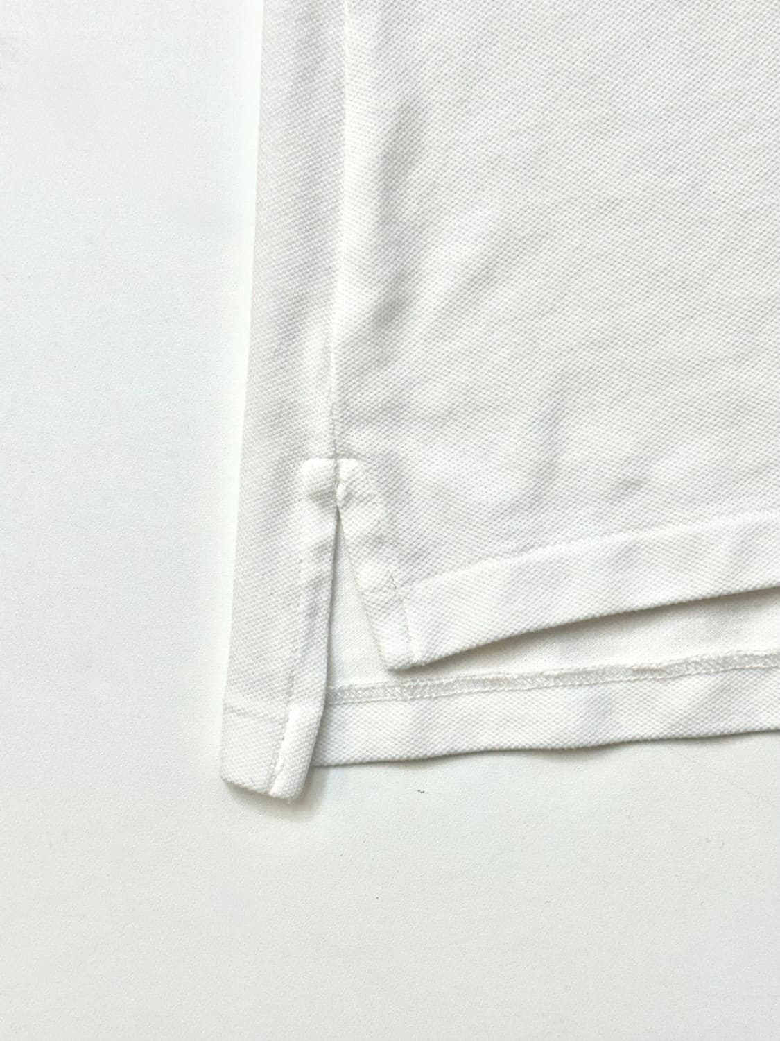 Polo 폴로 랄프로렌 화이트 브이넥 카라티셔츠 상품이미지4