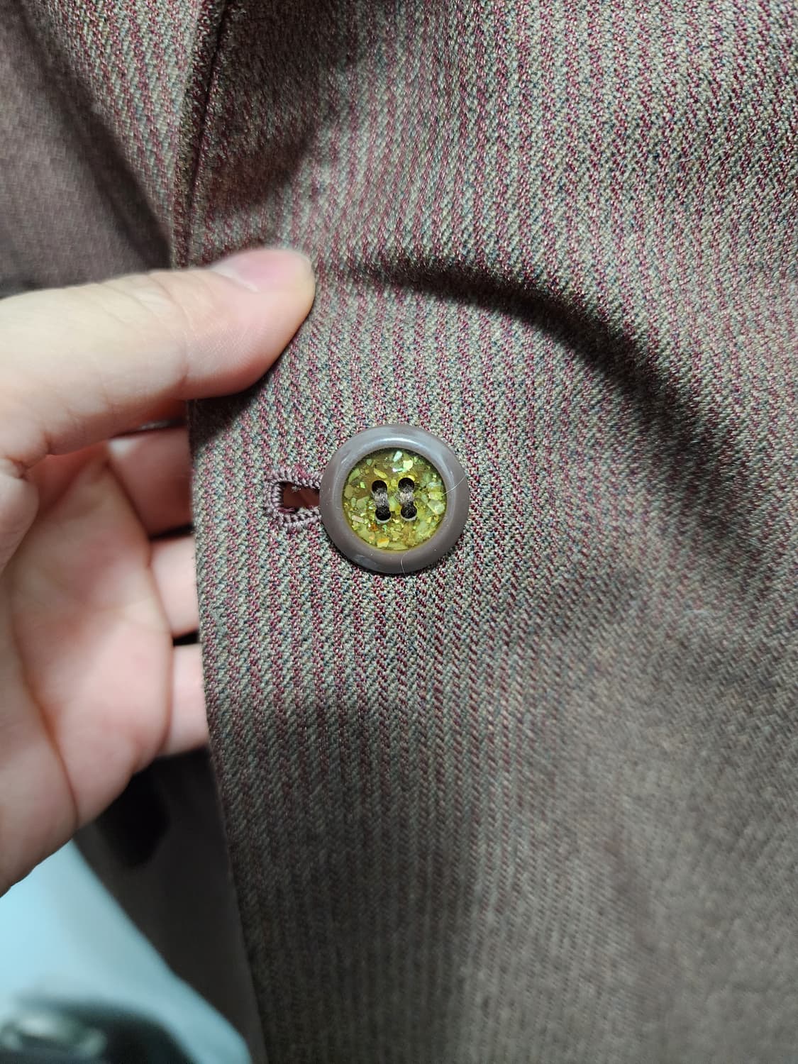 핸드메이드 90s 모직 더블브레스티드 블레이저 상품이미지3