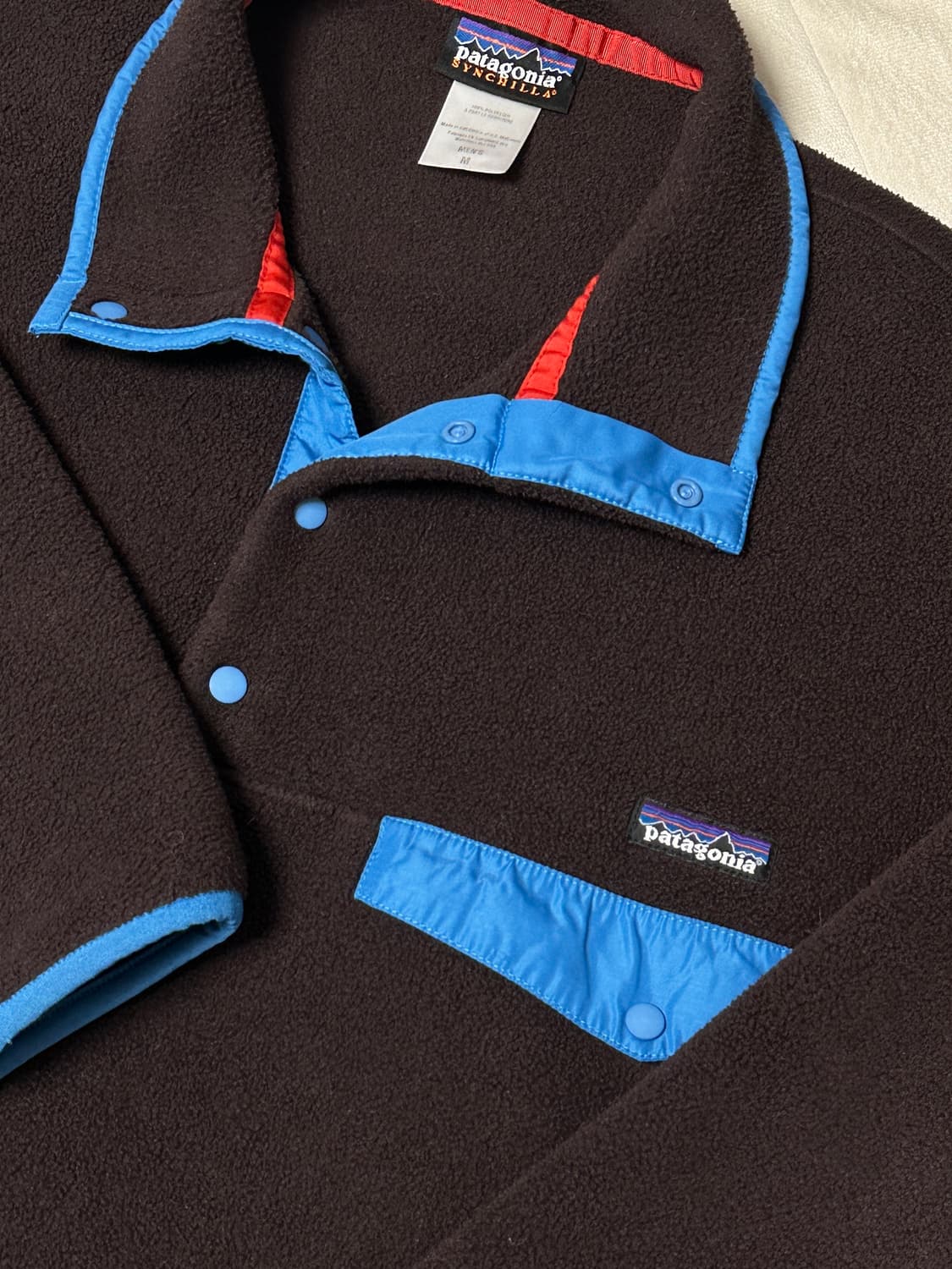 파타고니아 신칠라 브라운 블루 상품이미지1