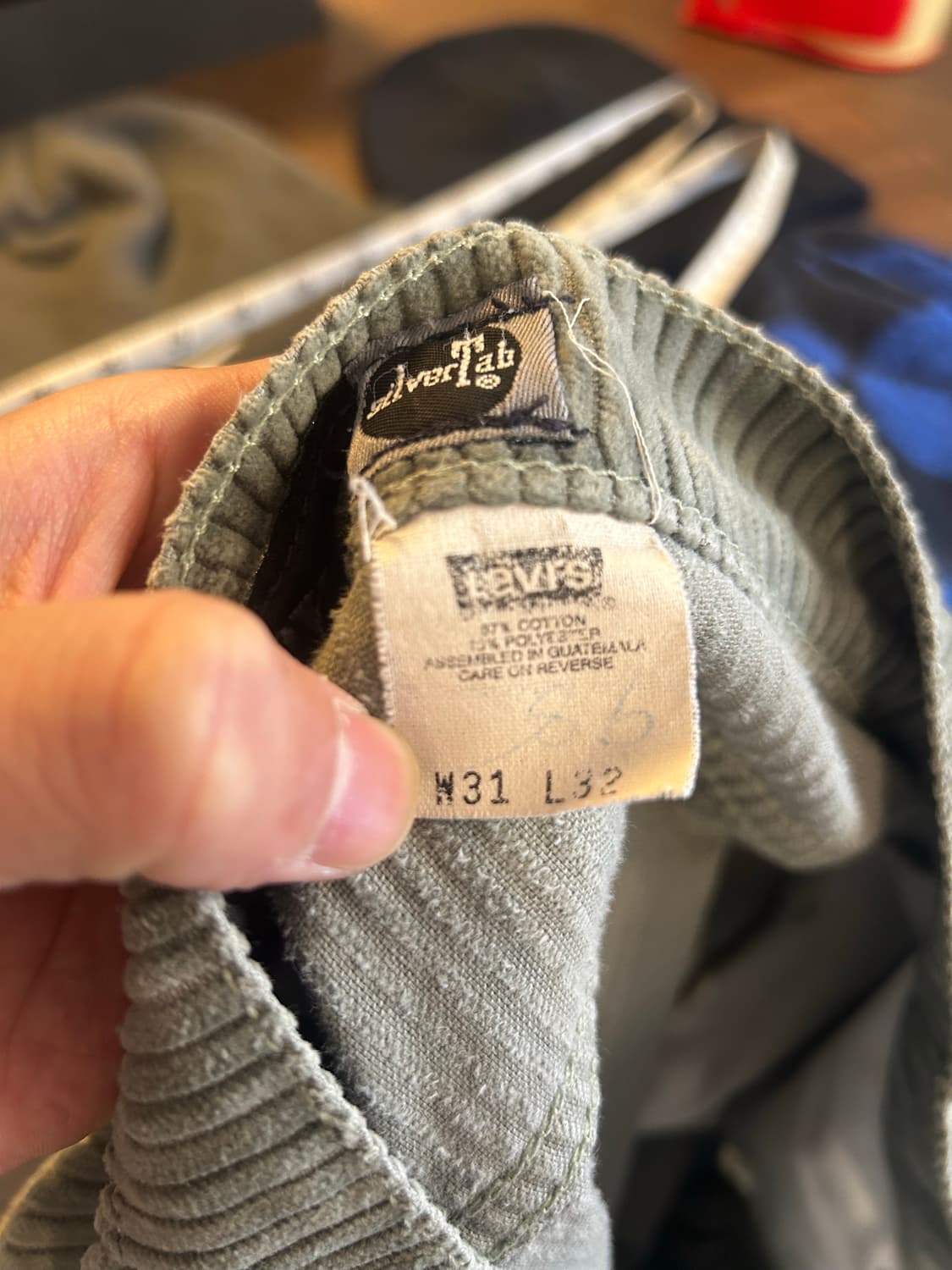 90‘s 리바이스 실버탭 베기 코듀로이팬츠 상품이미지6