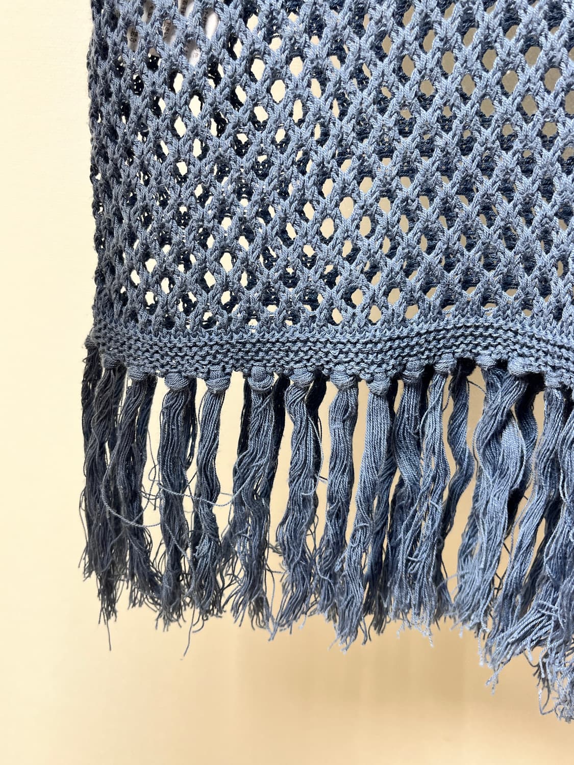 빈티지 프린지 니트 베스트 상품이미지3