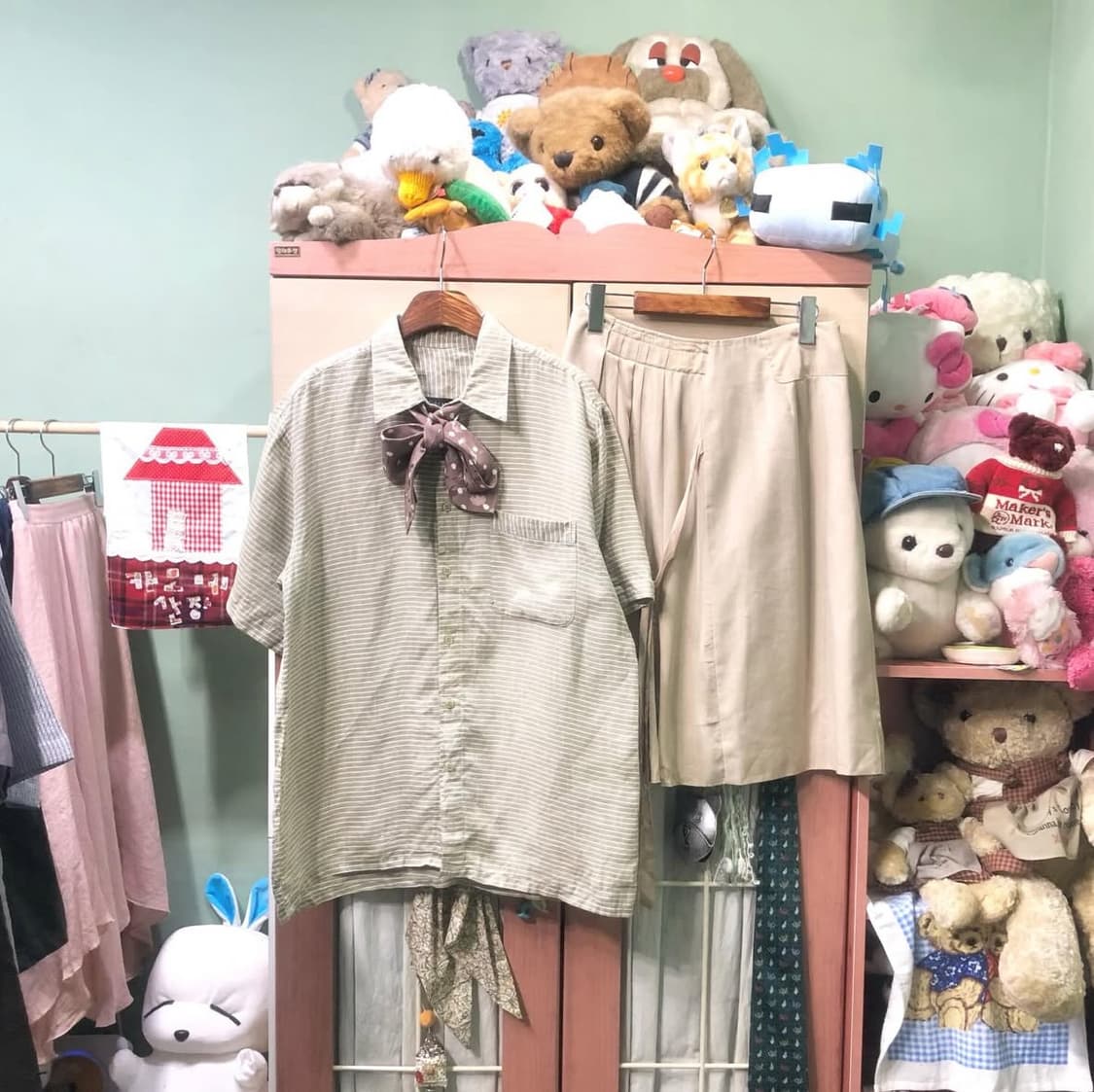 카모메 산장 교복 코디 세트 입질연 상품이미지1