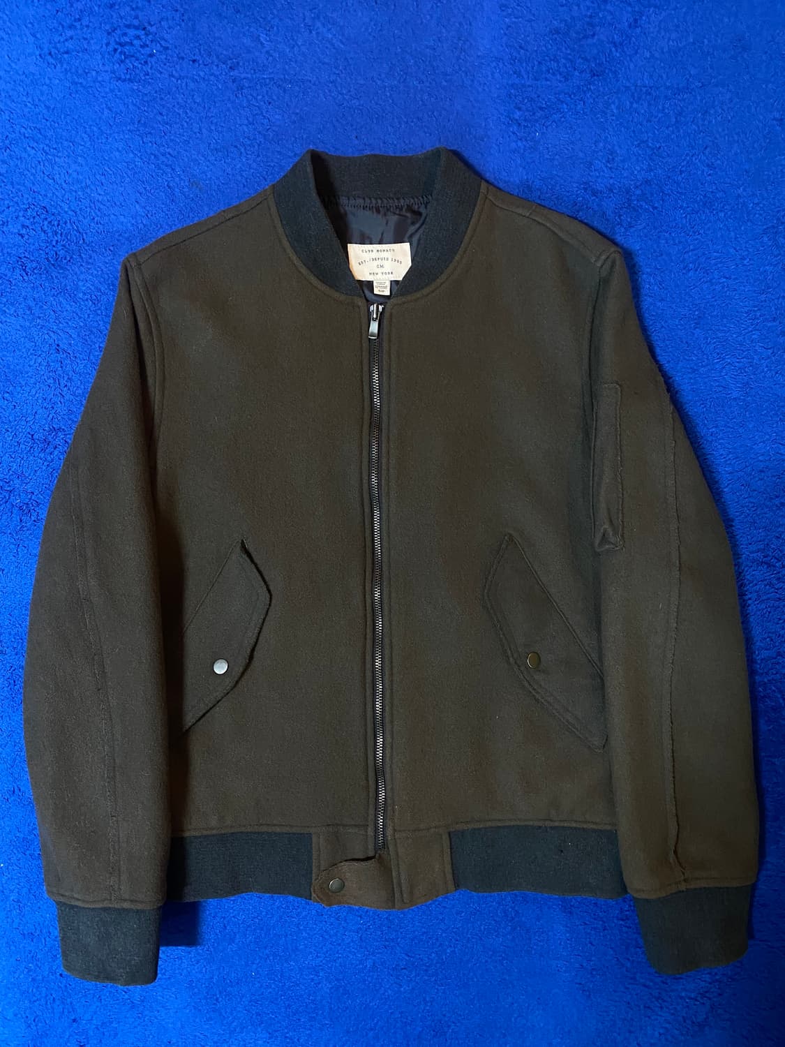 Club Monaco 클럽모나코 카키 봄버 자켓 S 상품이미지1