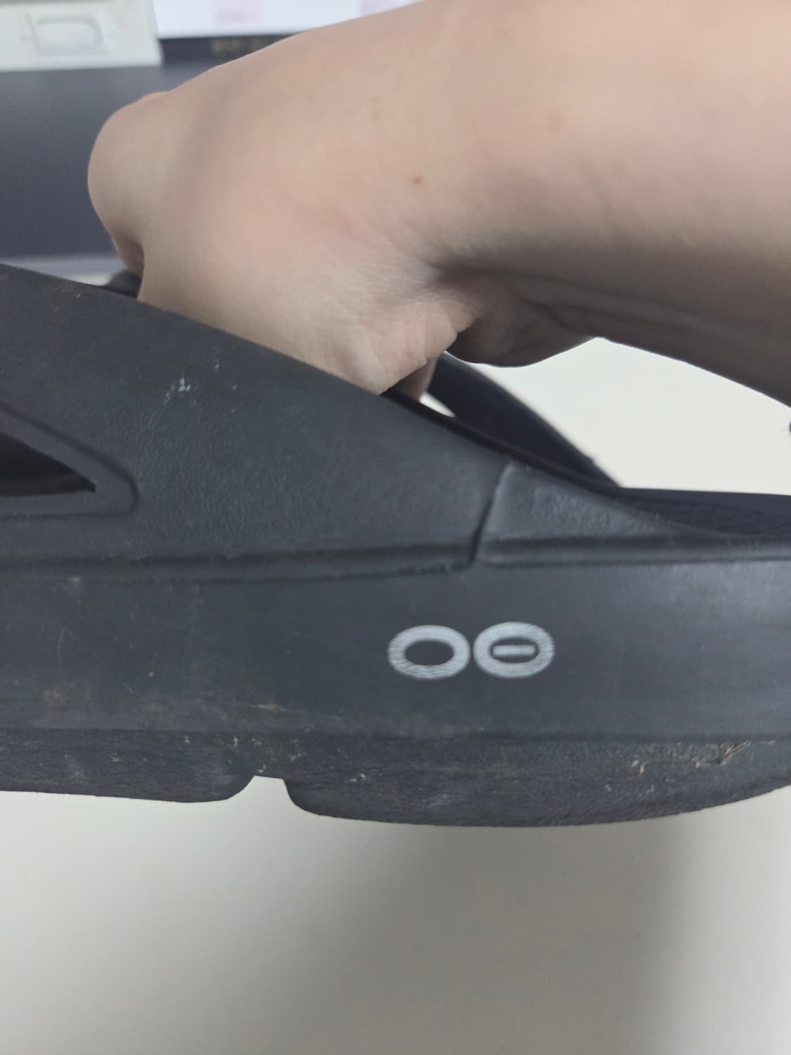 우포스 쪼리 블랙 280사이즈 상품이미지3