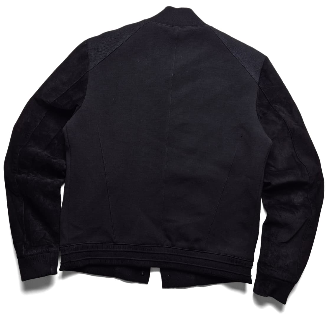 [S] 시스템 레더슬리브 바시티 자켓 상품이미지7